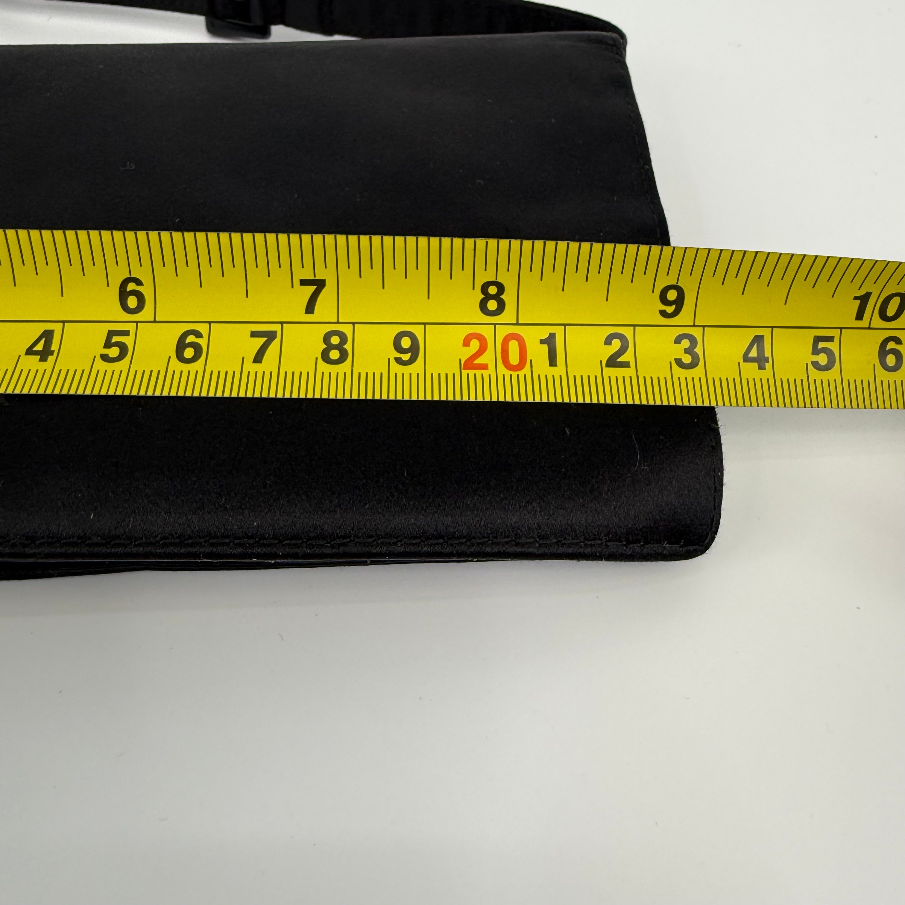 Prada Suede Black Pochette Shoulder Bag