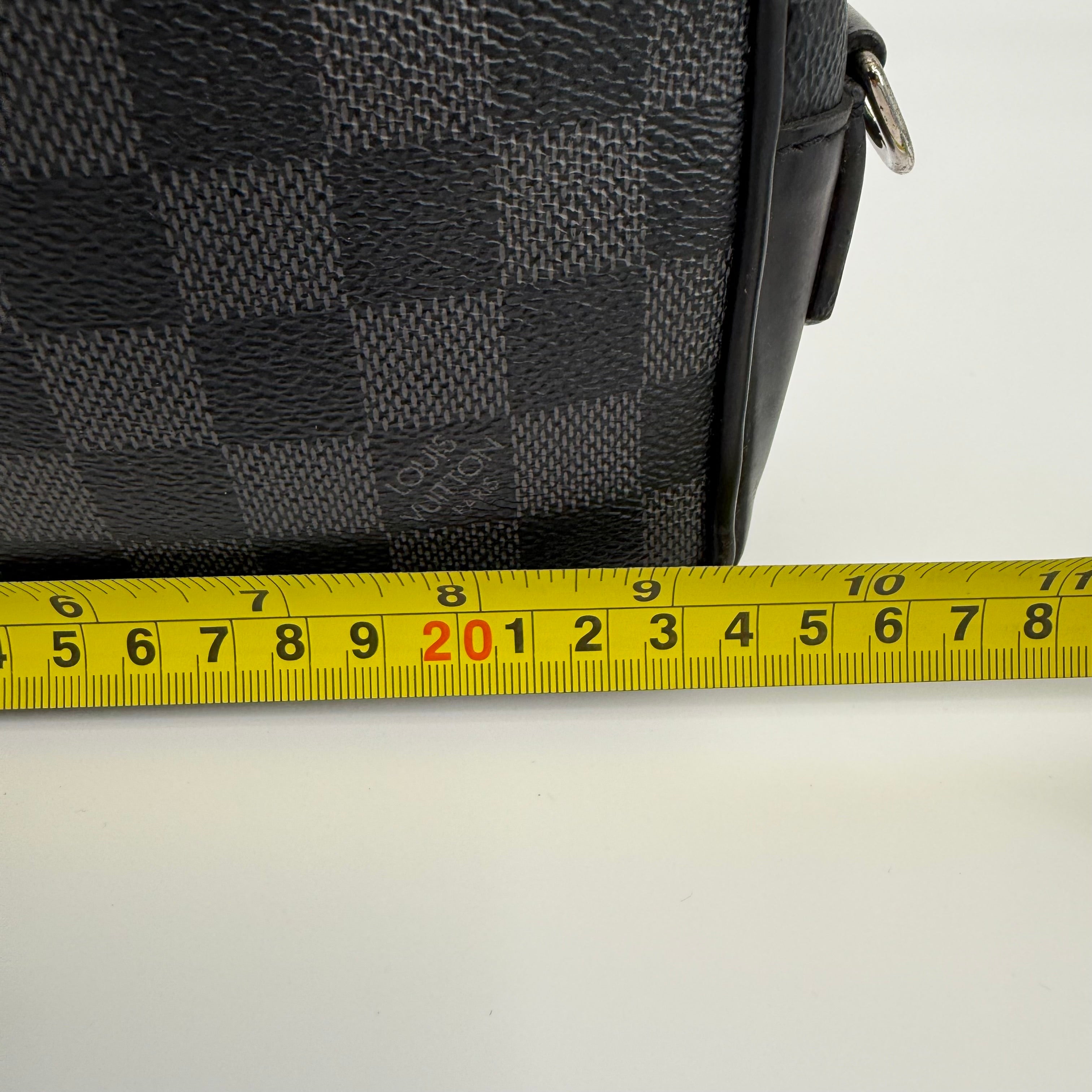 Louis Vuitton Damier Graphite Kasai Clutch Bag