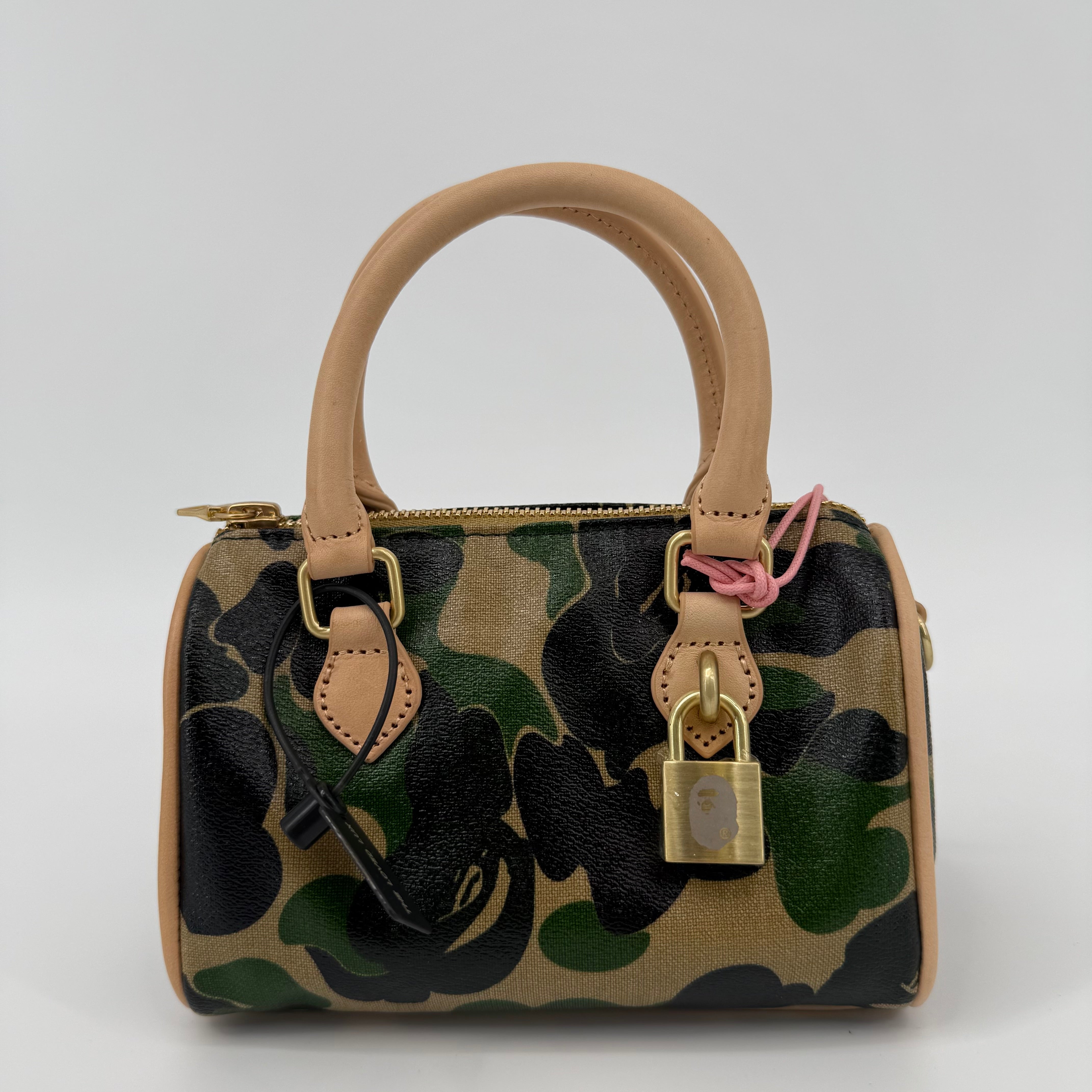 BAPE Green Camo Mini Shoulder Bag