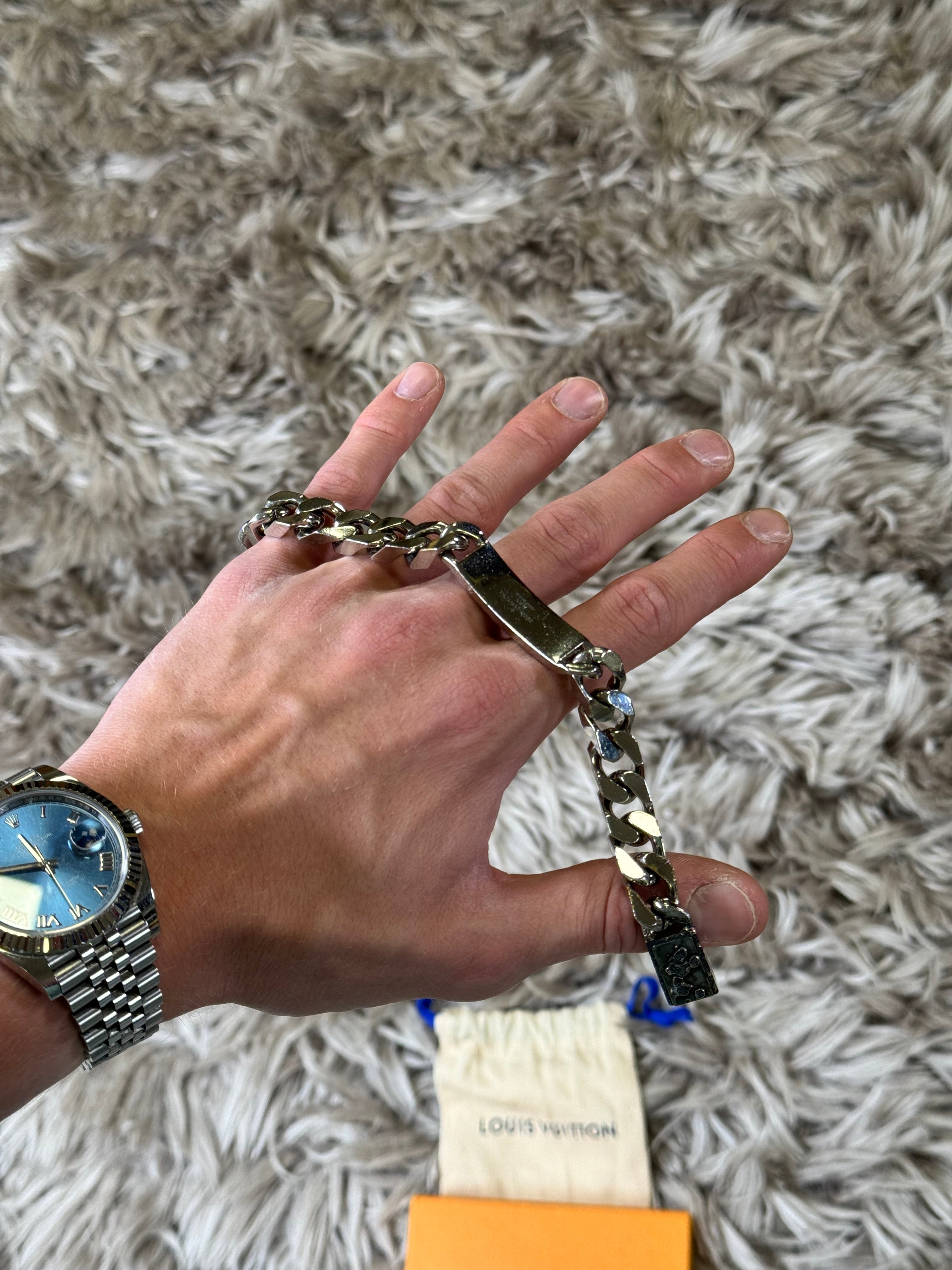 Louis Vuitton Cuban bracelet