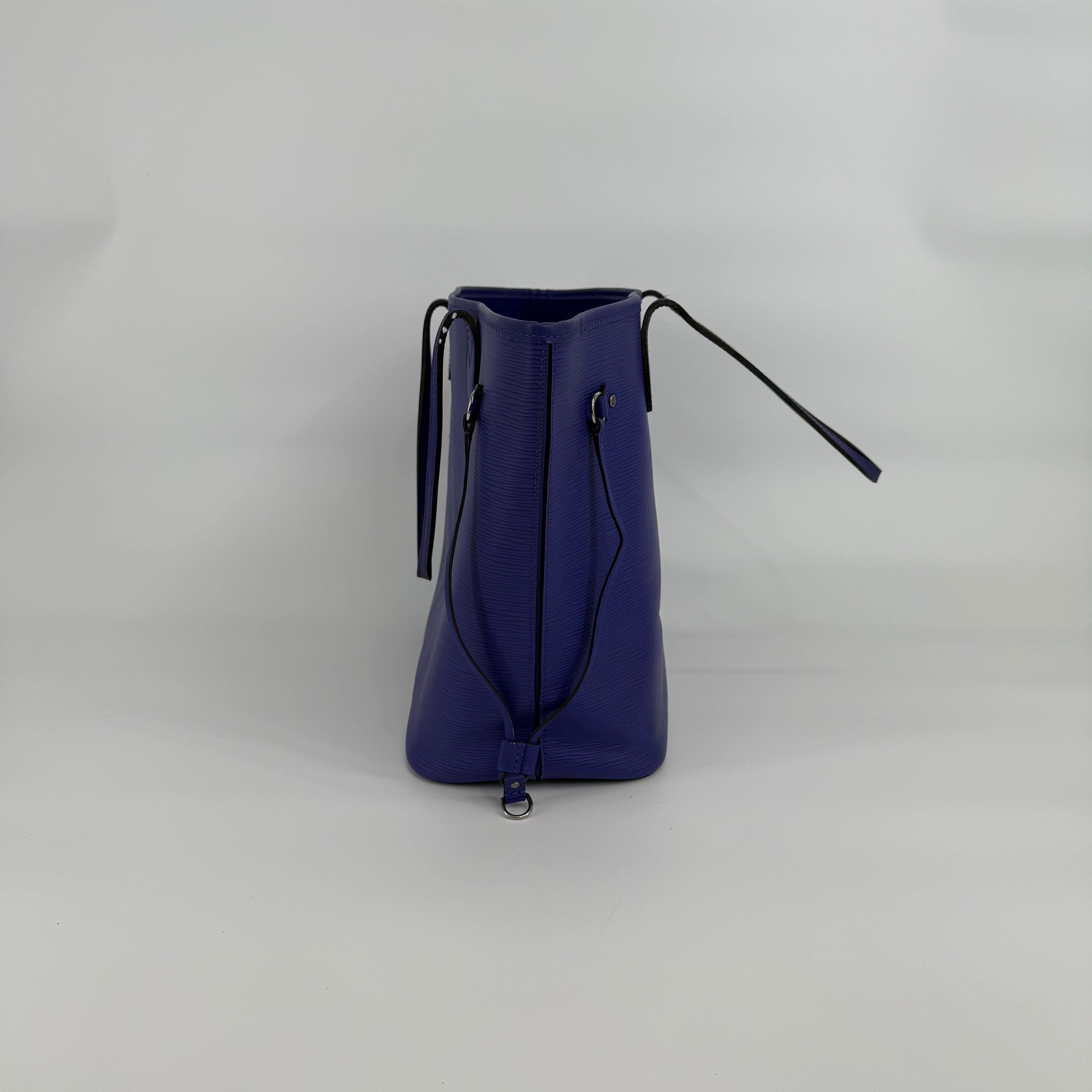 Louis Vuitton Epi Purple Neverfull MM With Pouch