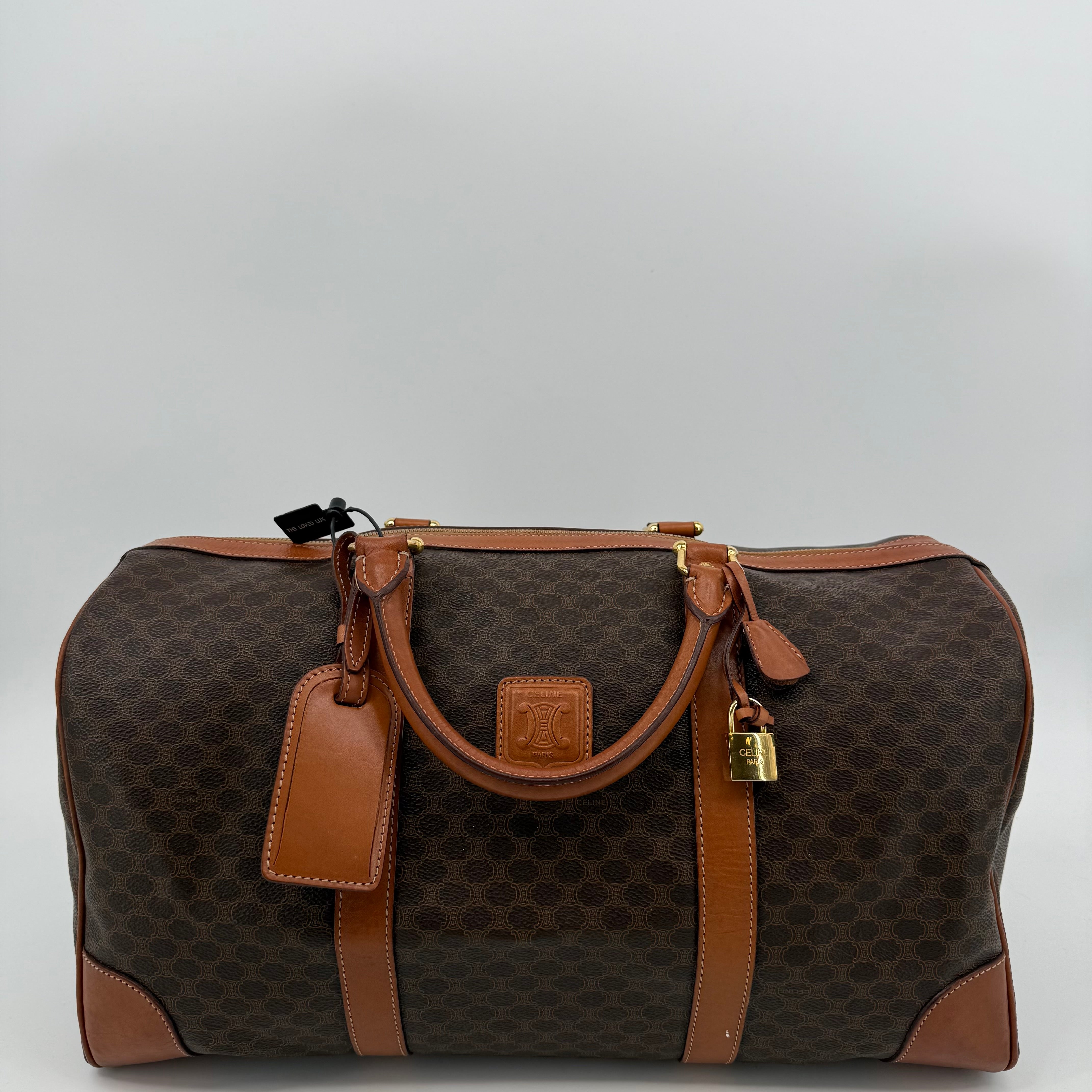 Celine Macadam Boston 45 Travel Bag (887573)