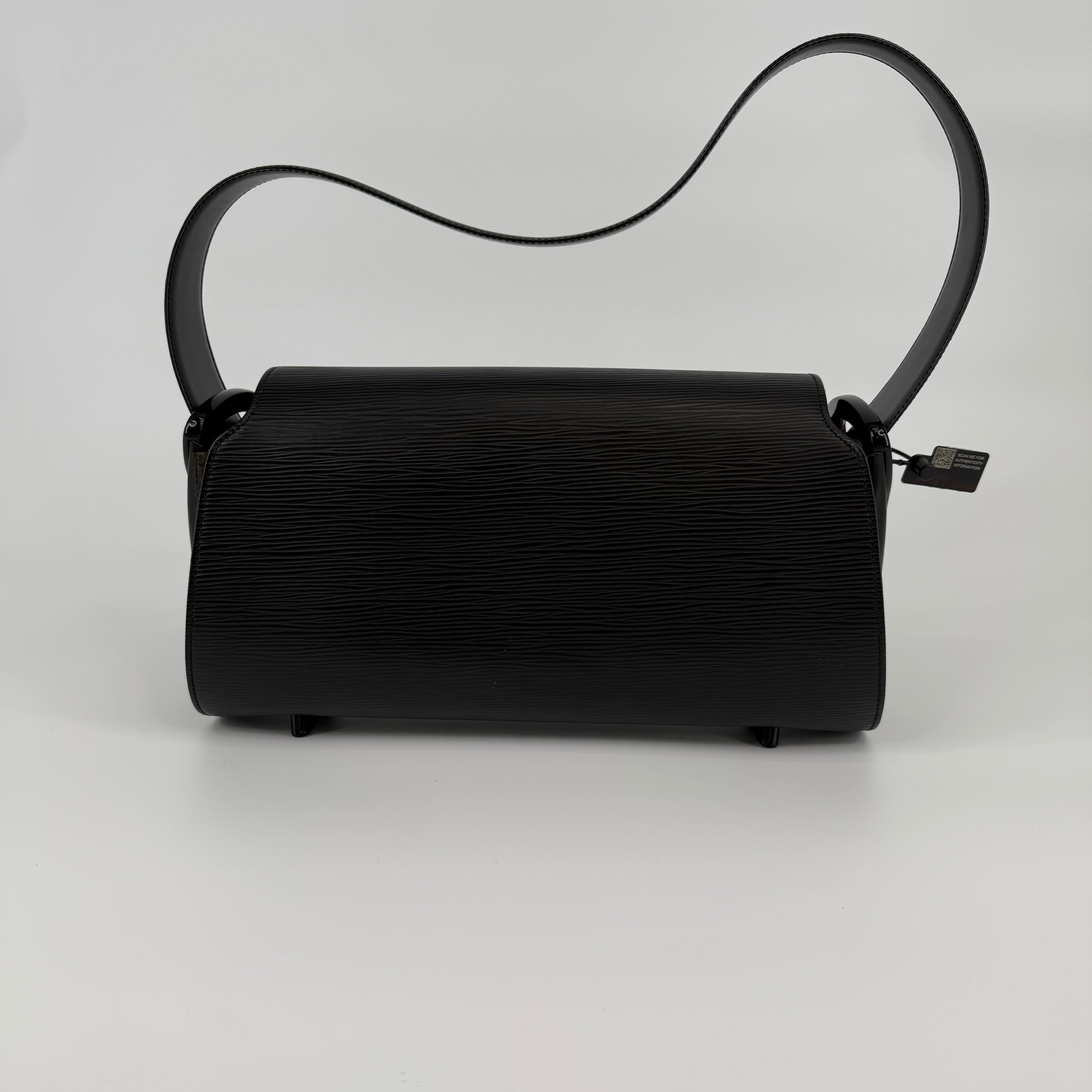 Louis Vuitton Black Epi Nocturne Handbag