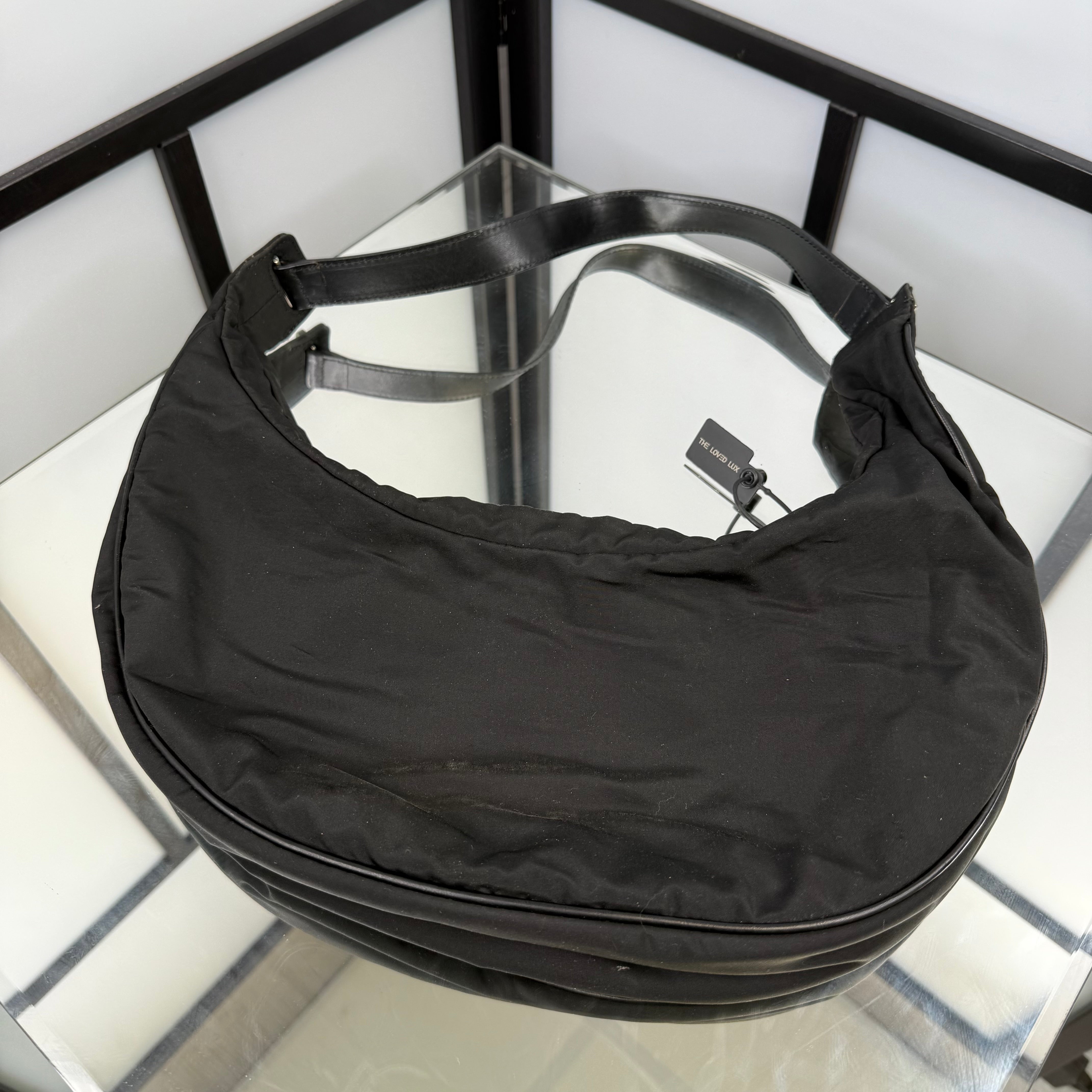 Bottega Veneta Black Shoulder Sling Bag