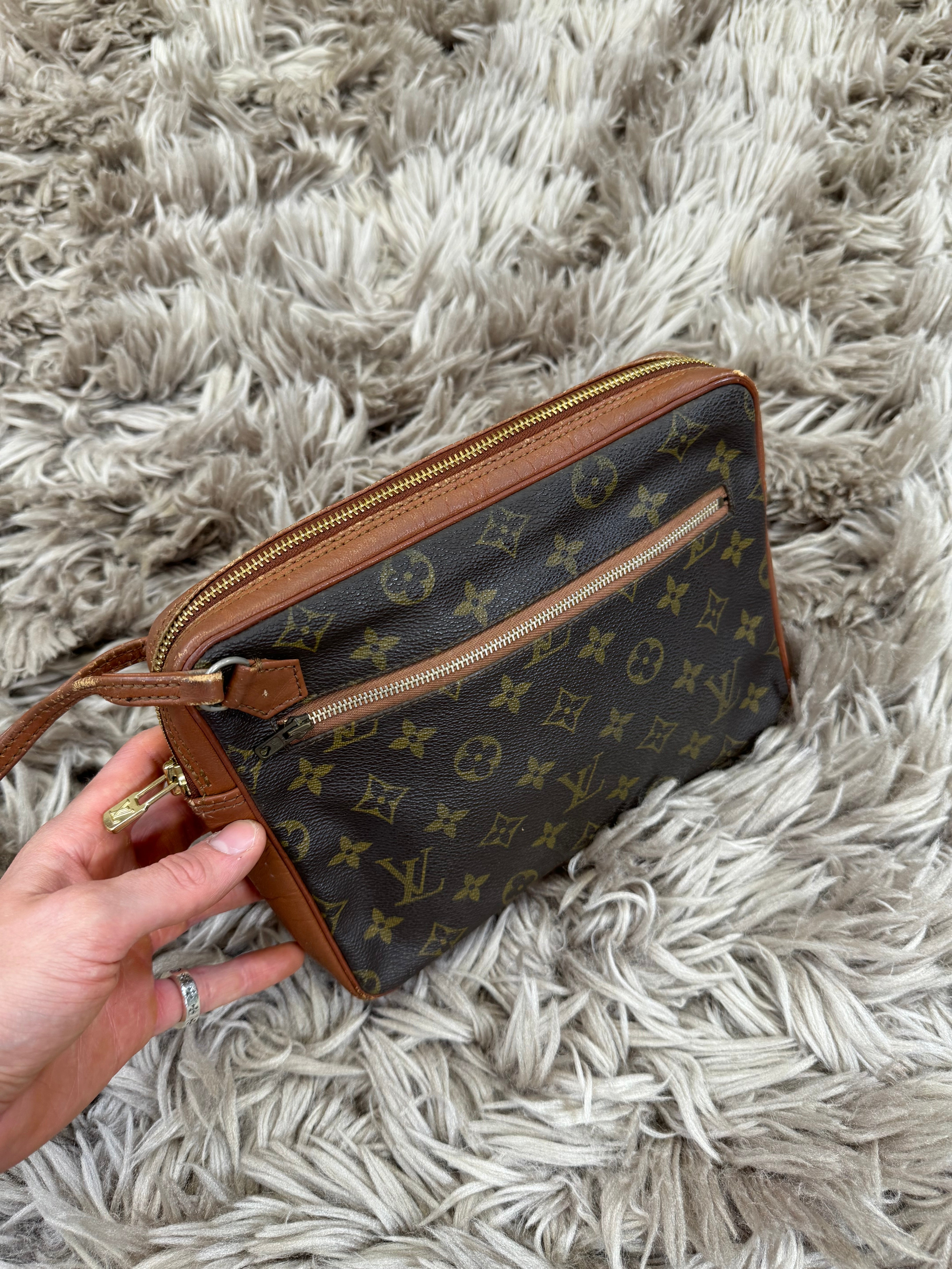 Louis Vuitton monogram clutch bag