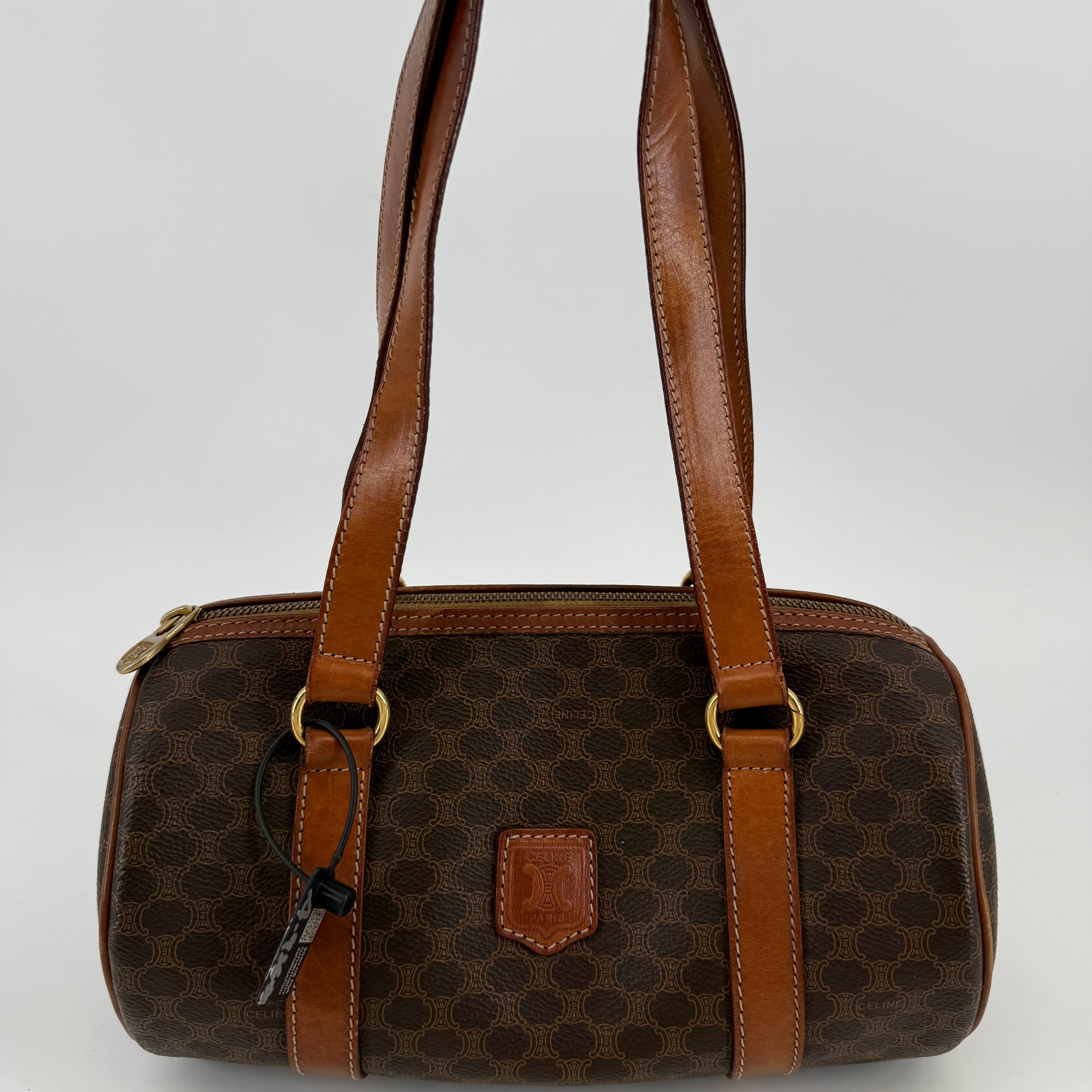 Celine Macadam Leather Mini Boston (986569)