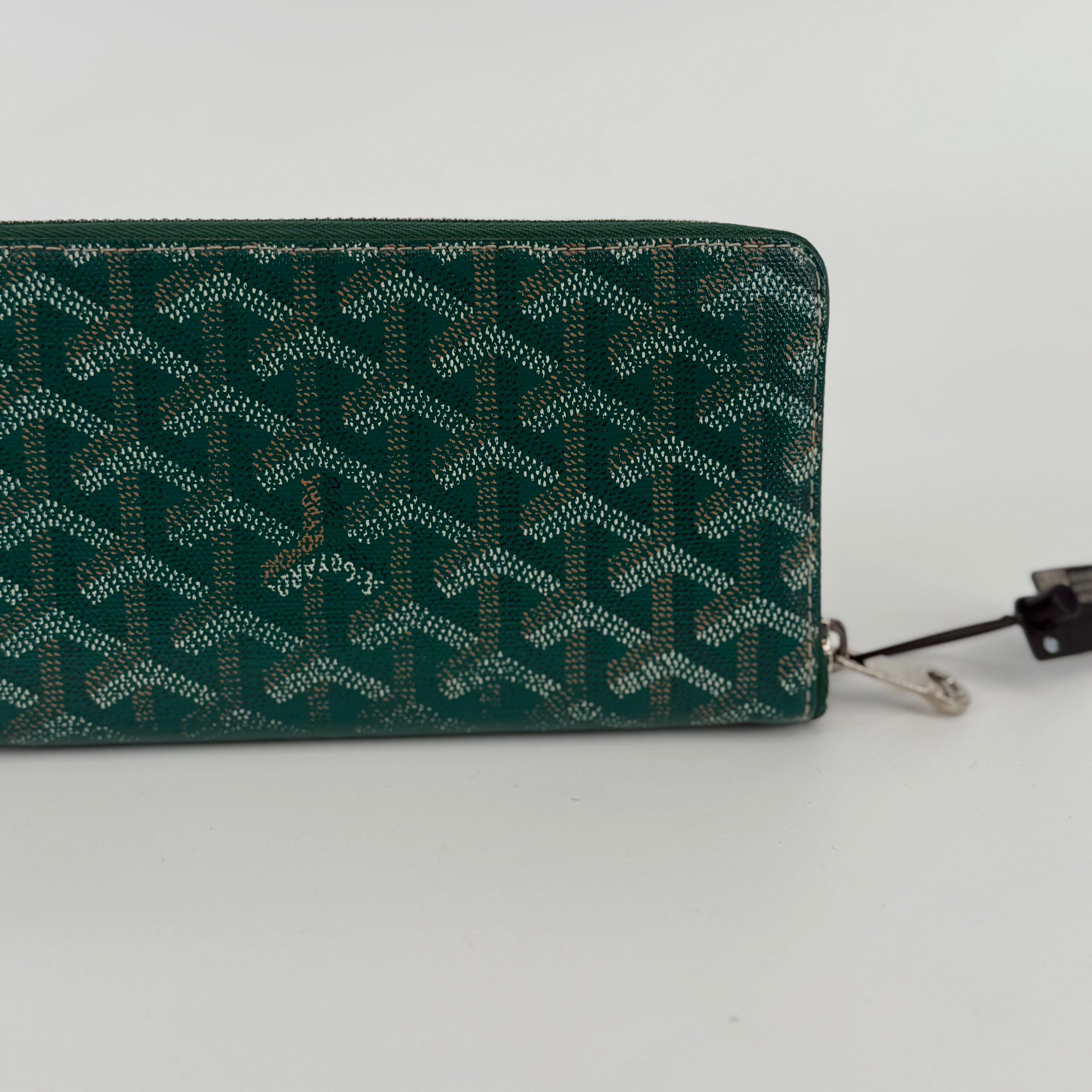 GOYARD Green Matignon Wallet GM