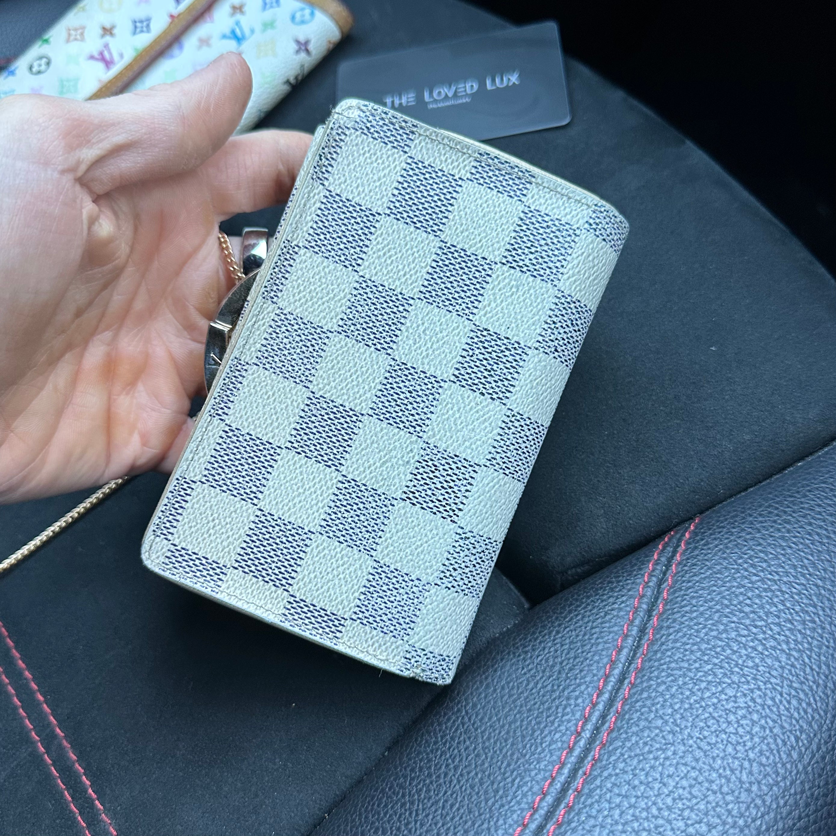 Louis Vuitton Damier Azur Wallet