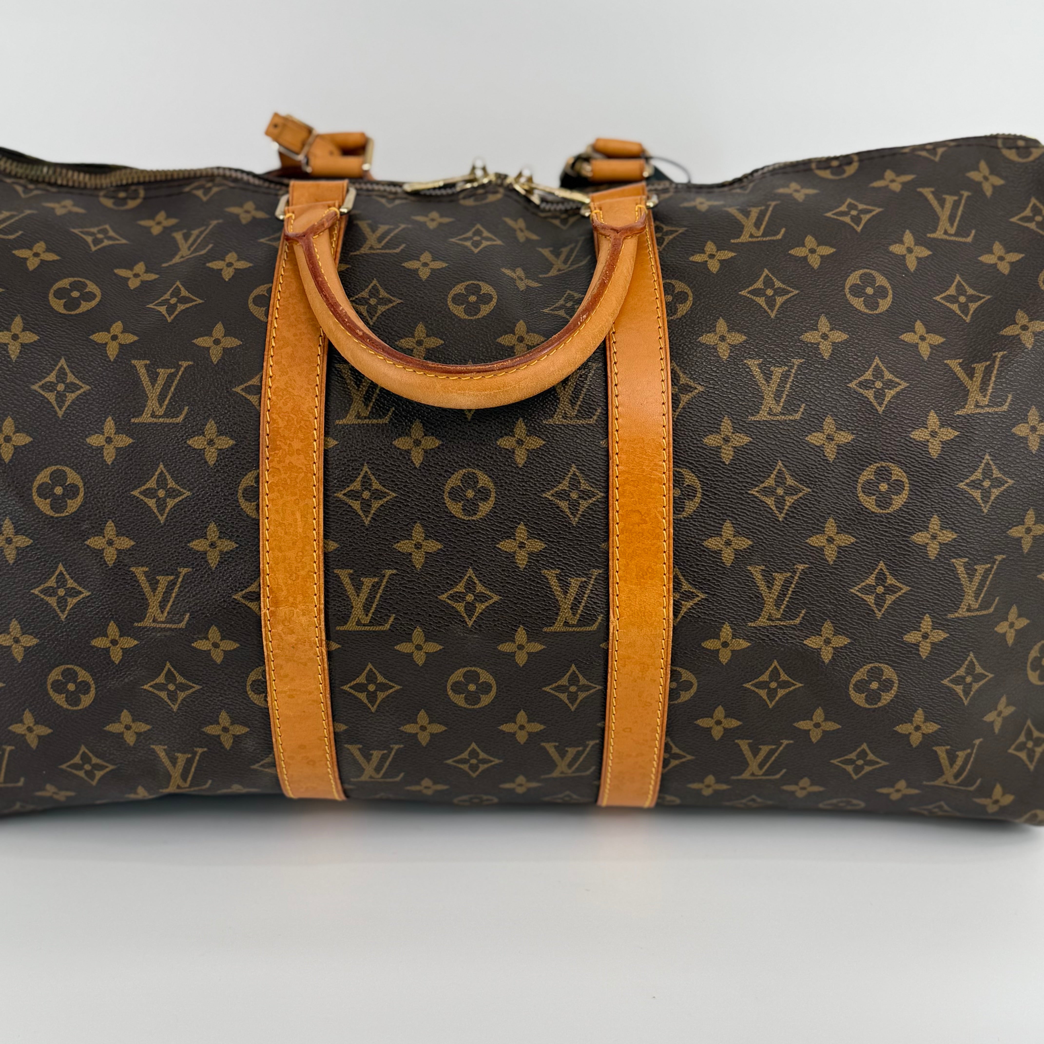 Louis Vuitton Monogram Keepall 50 With Strap