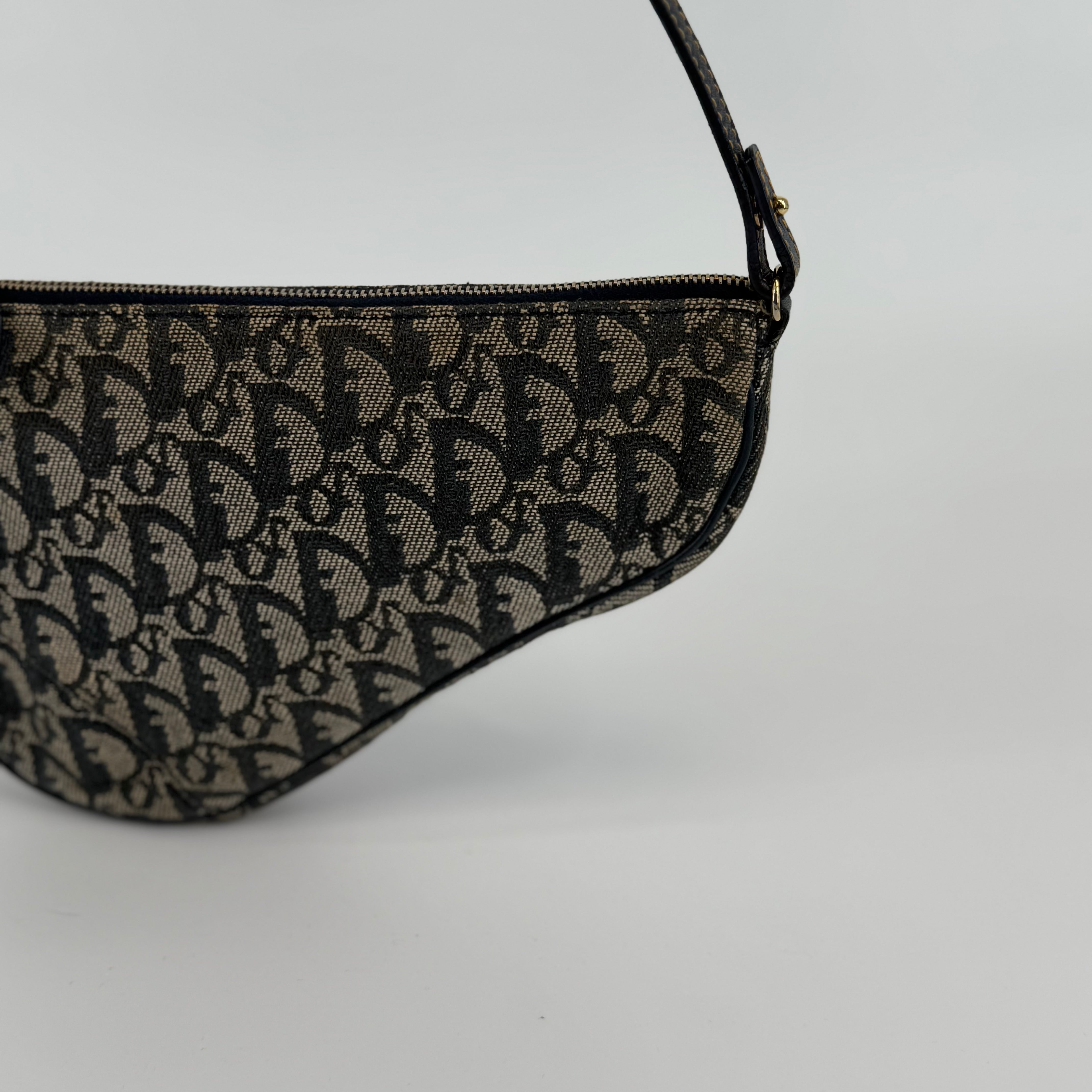 DIOR Saddle Trotter Shoulder Handbag