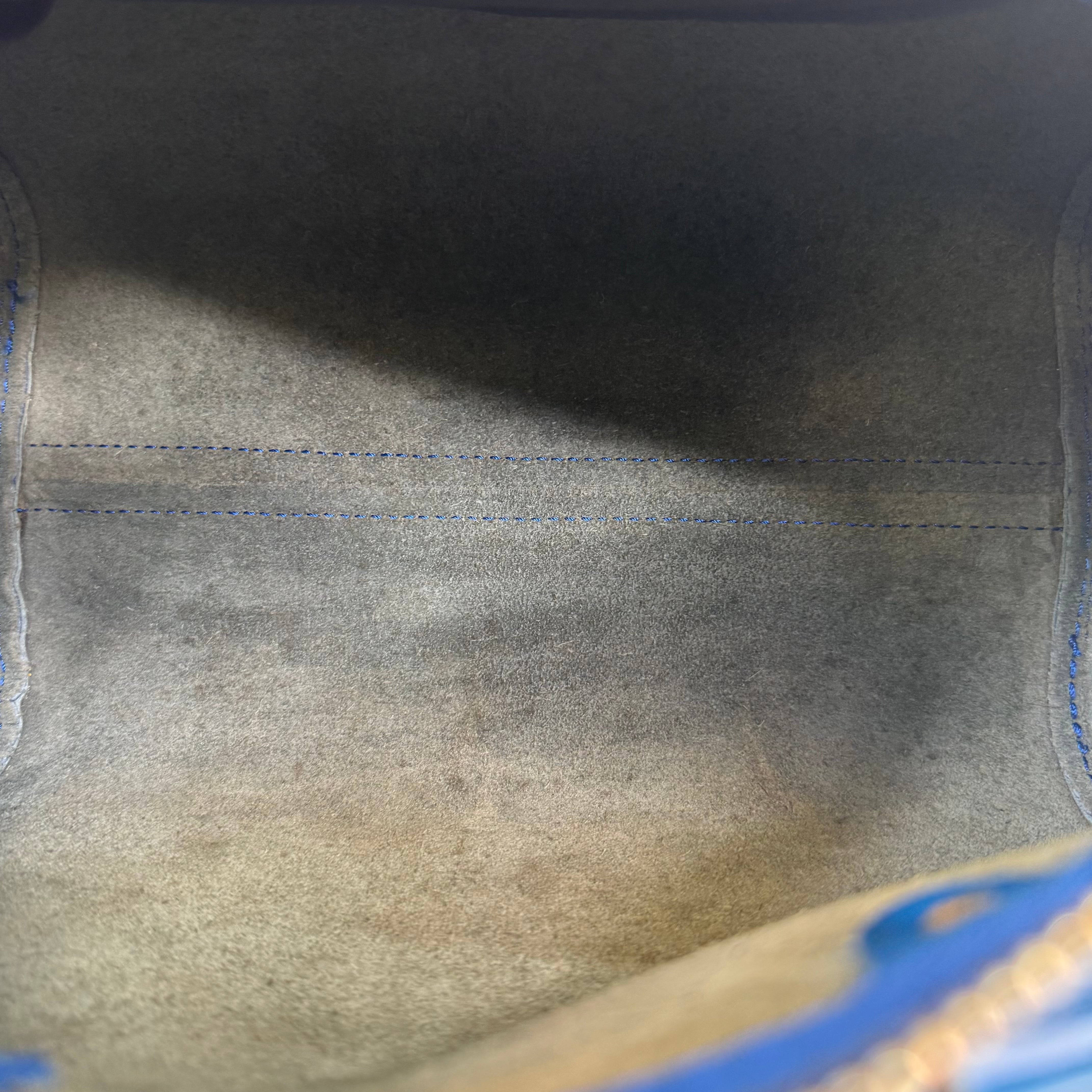 Louis Vuitton Epi Blue Speedy 25
