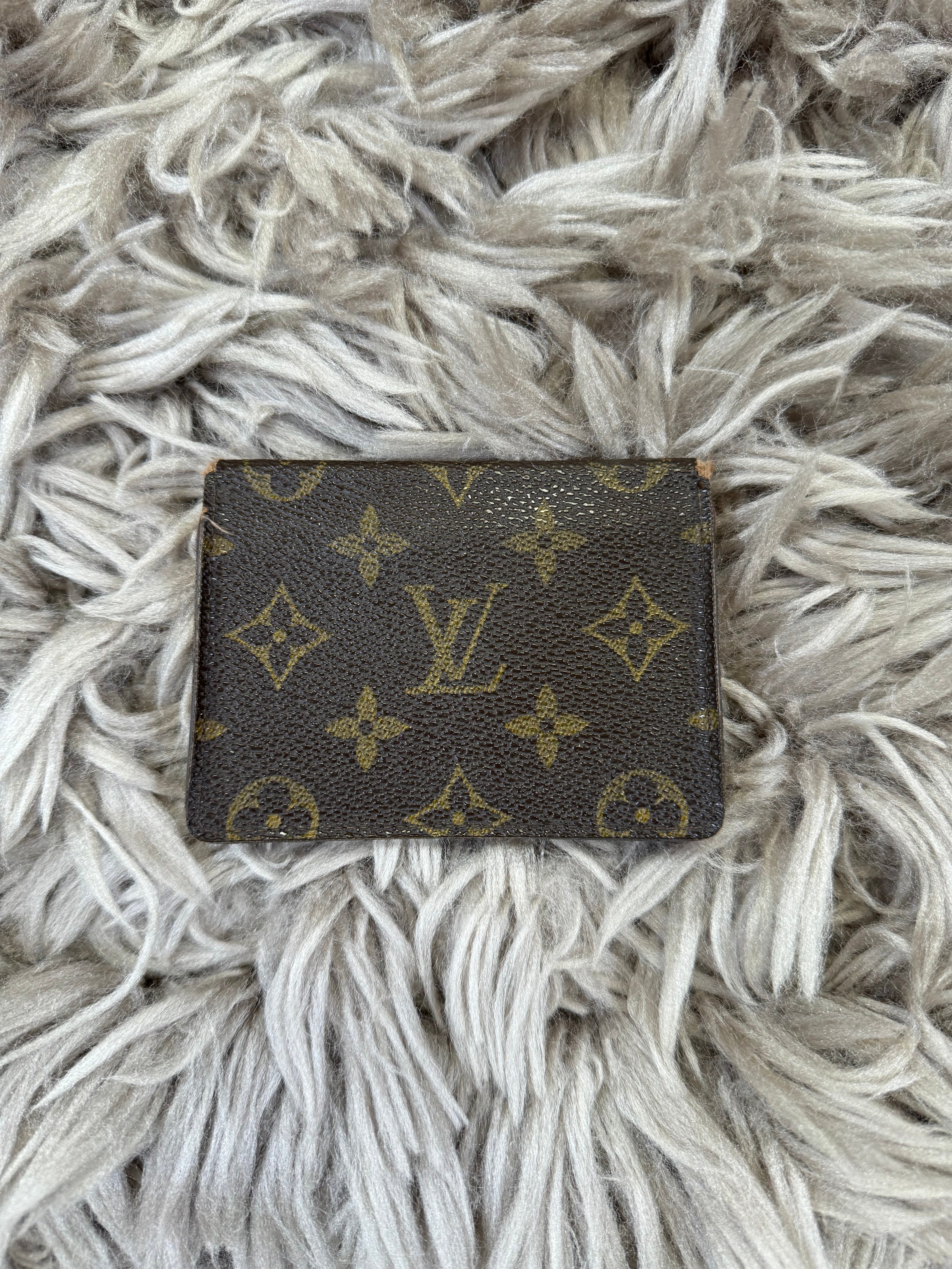 Louis Vuitton flap card organiser