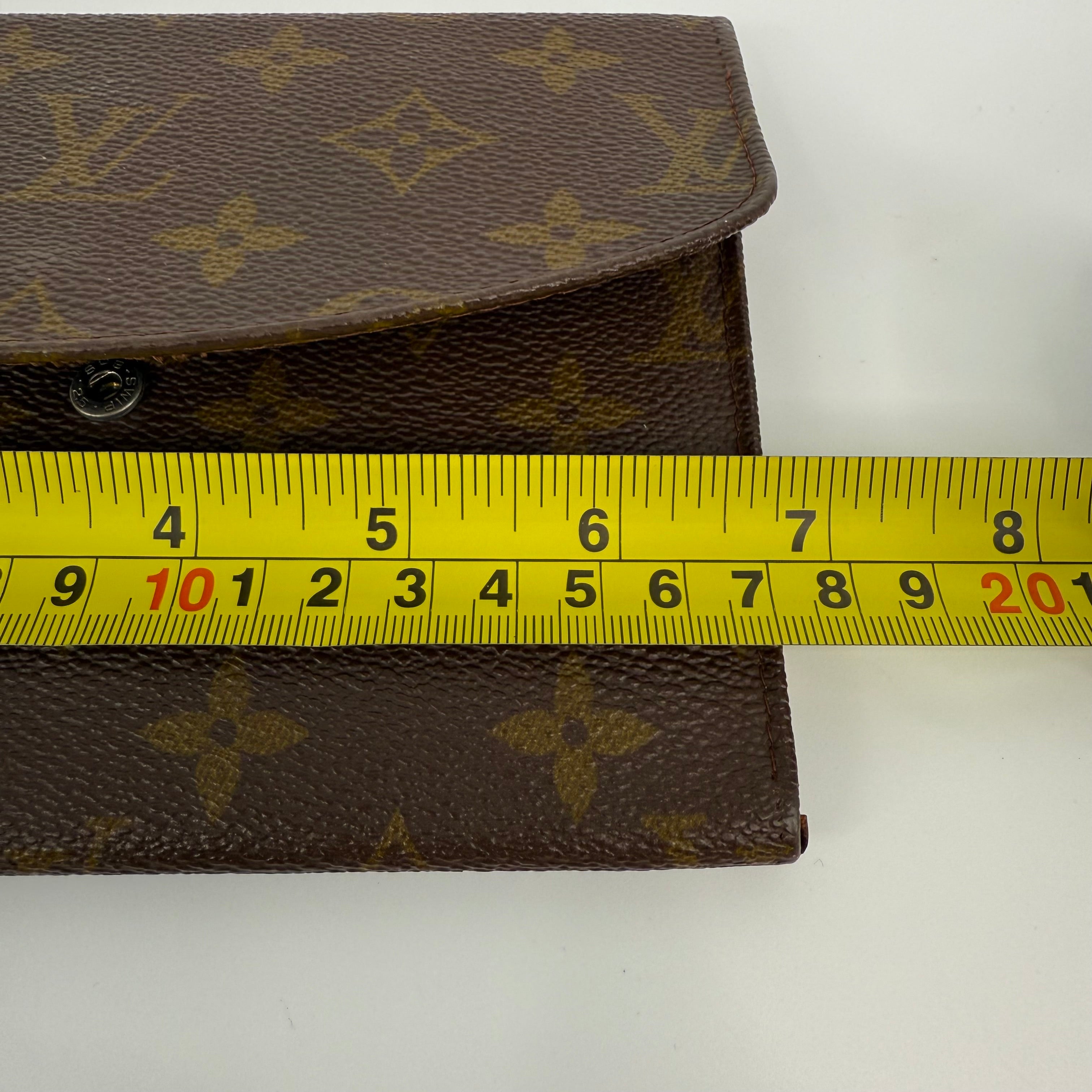 Louis Vuitton Monogram Flap Clutch