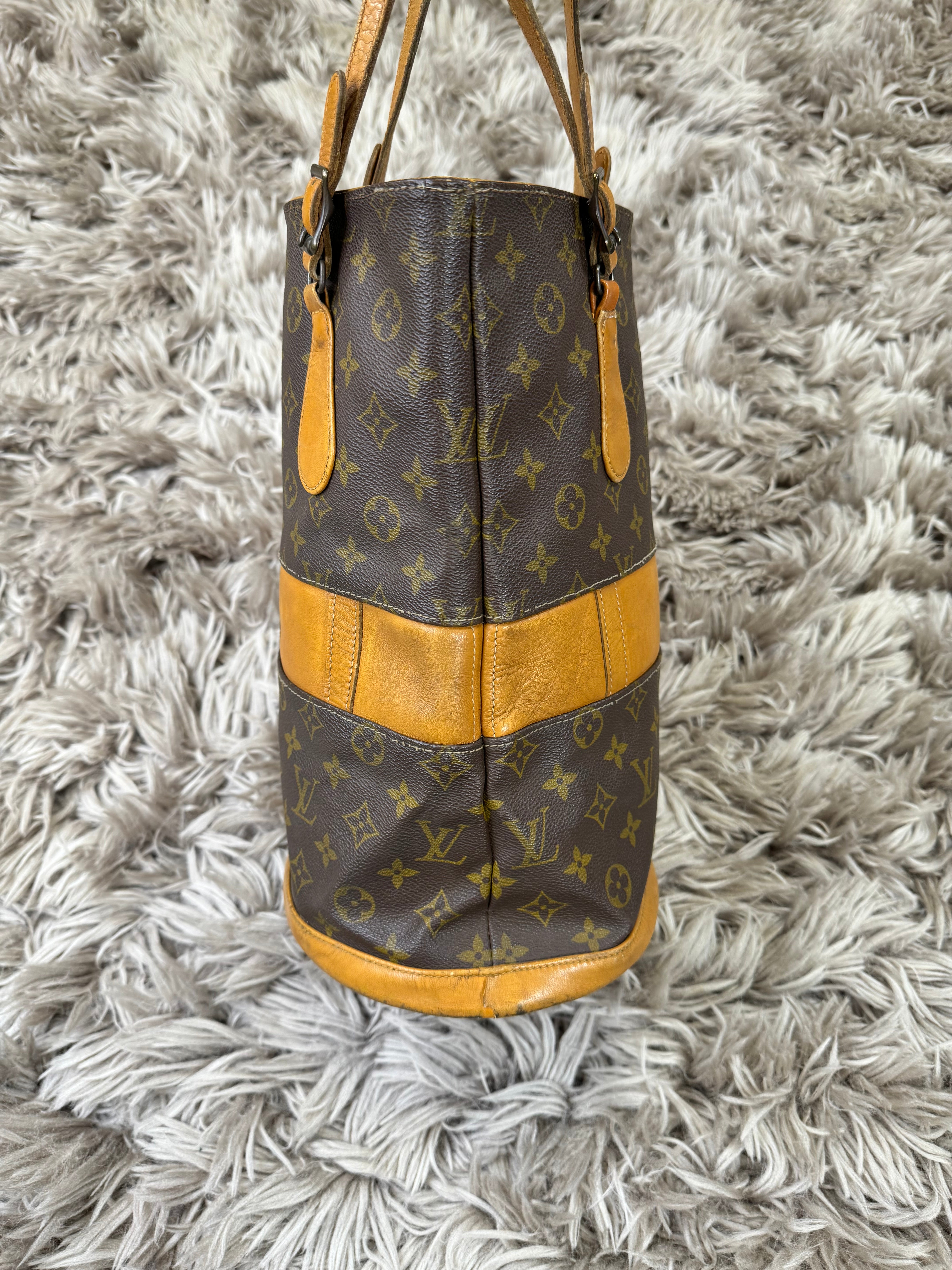 Louis Vuitton monogram bucket bag