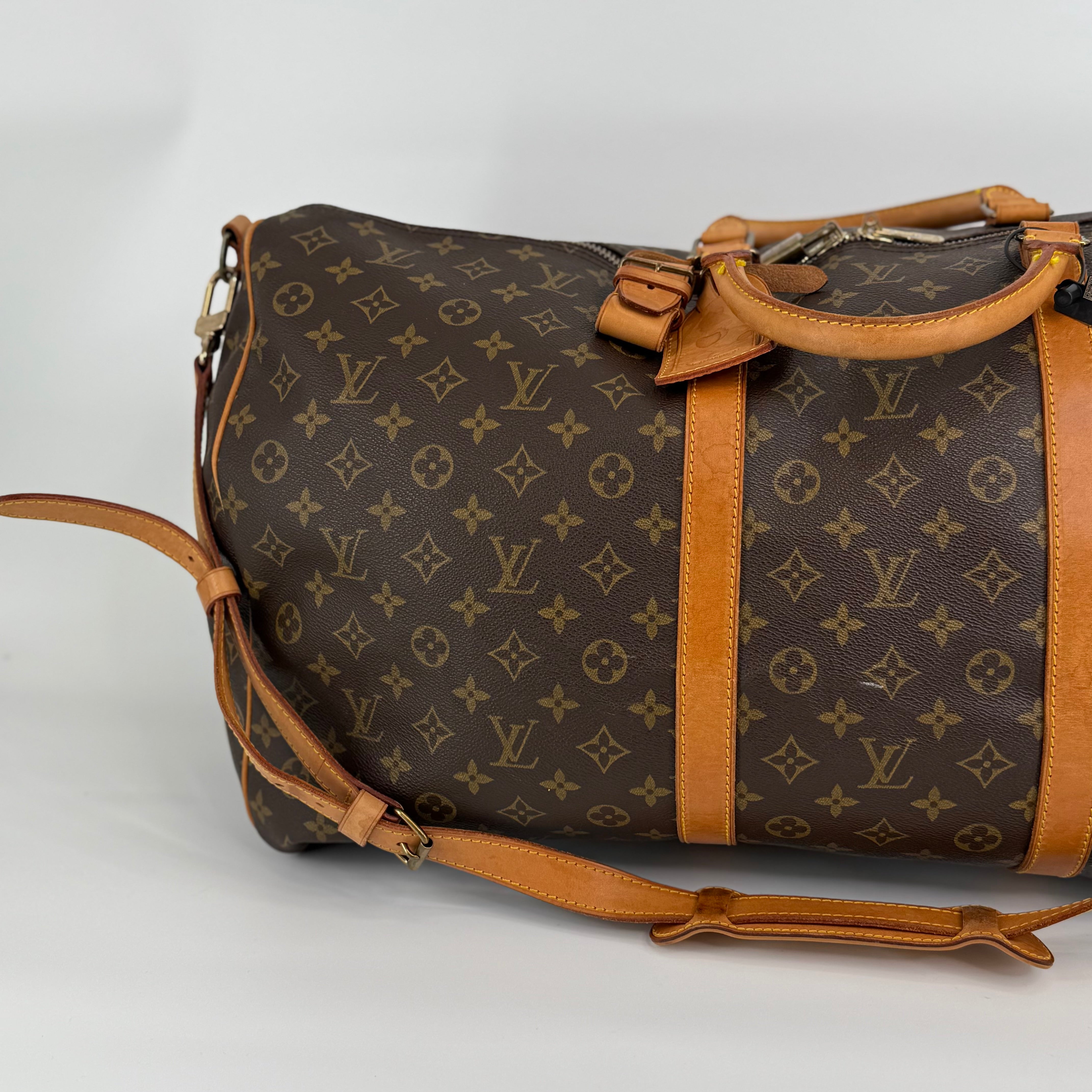 Louis Vuitton Monogram Keepall 60 With Strap