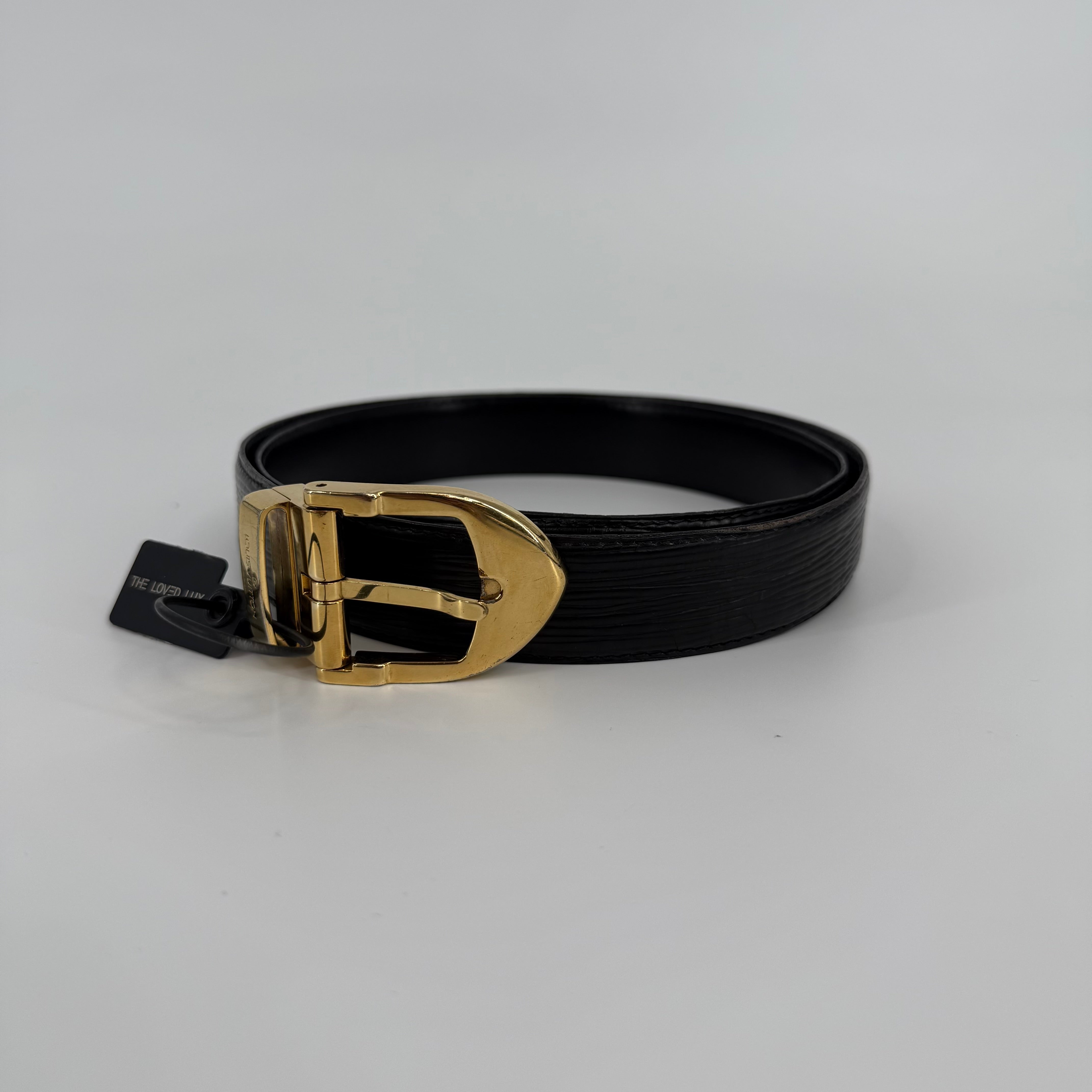 Louis Vuitton Epi Black Belt 105cm