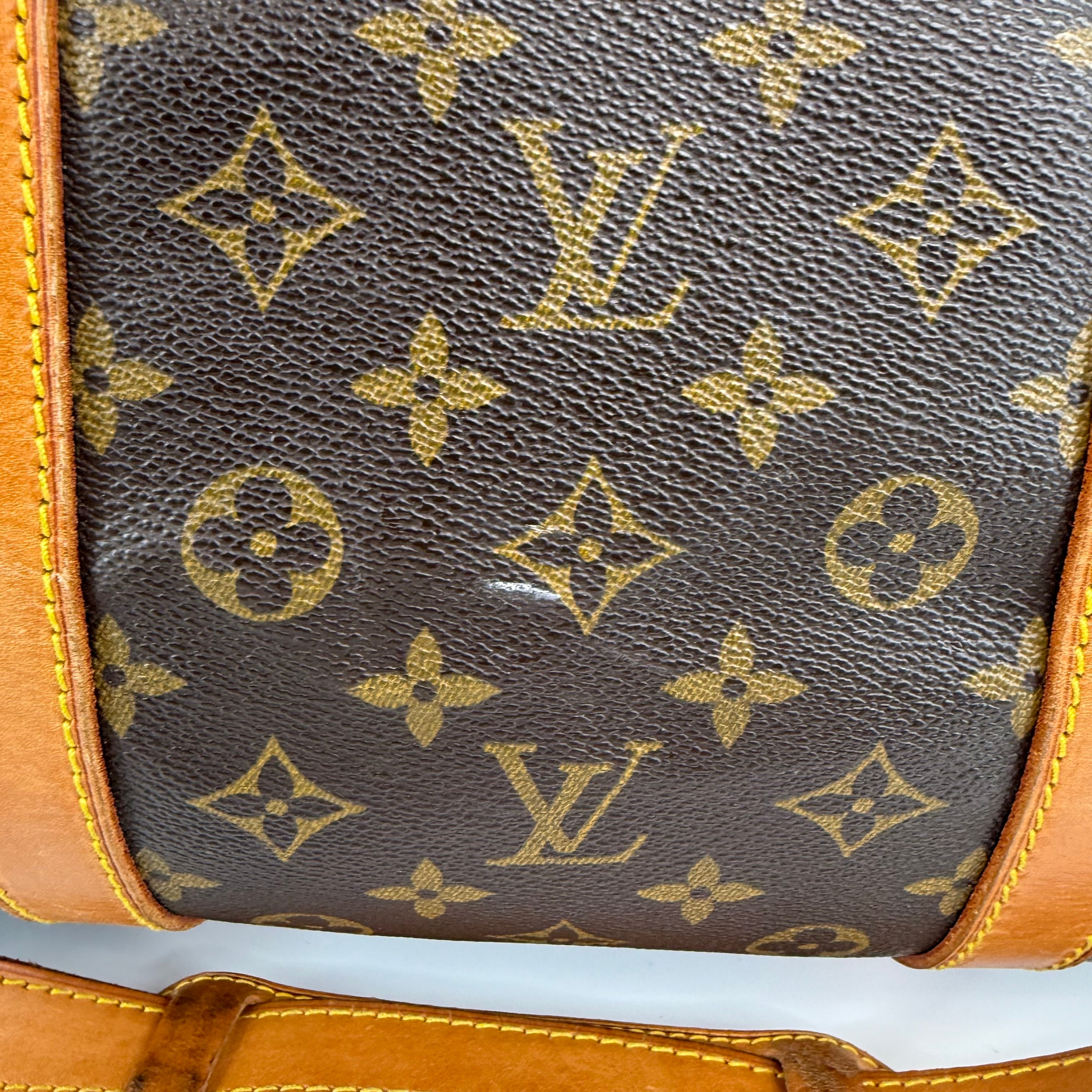 Louis Vuitton Monogram Keepall 60 With Strap