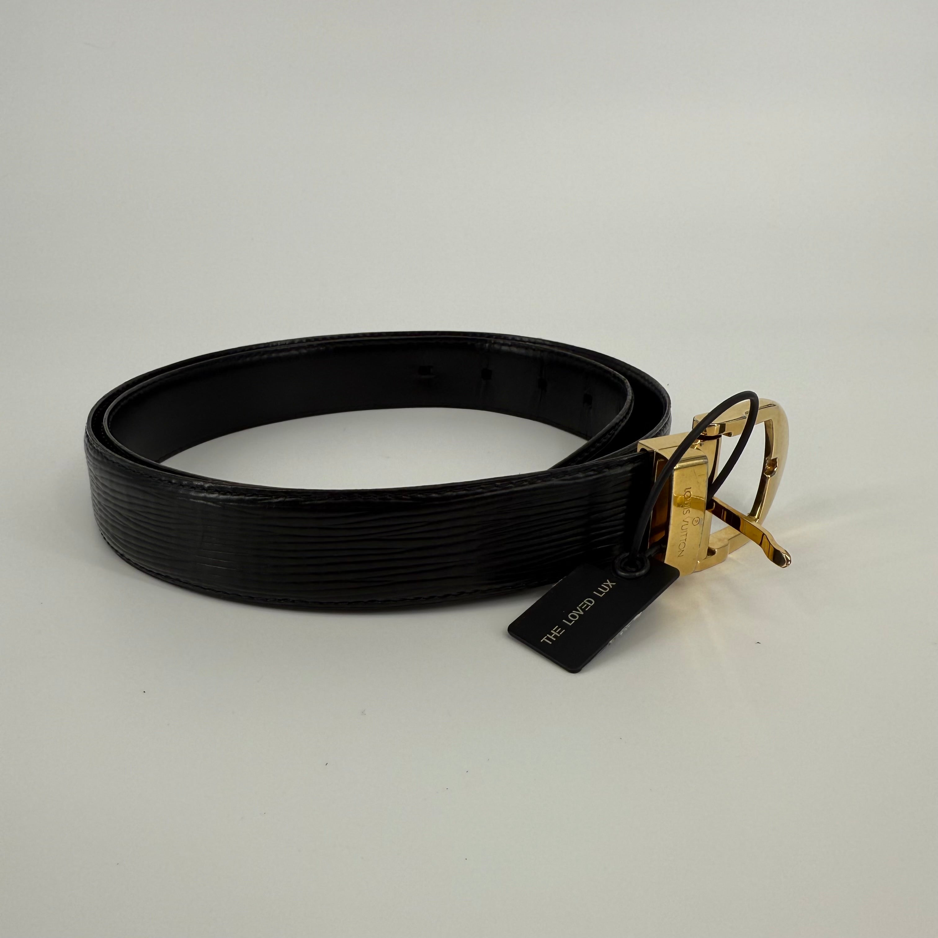 Louis Vuitton Epi Black Belt 105cm