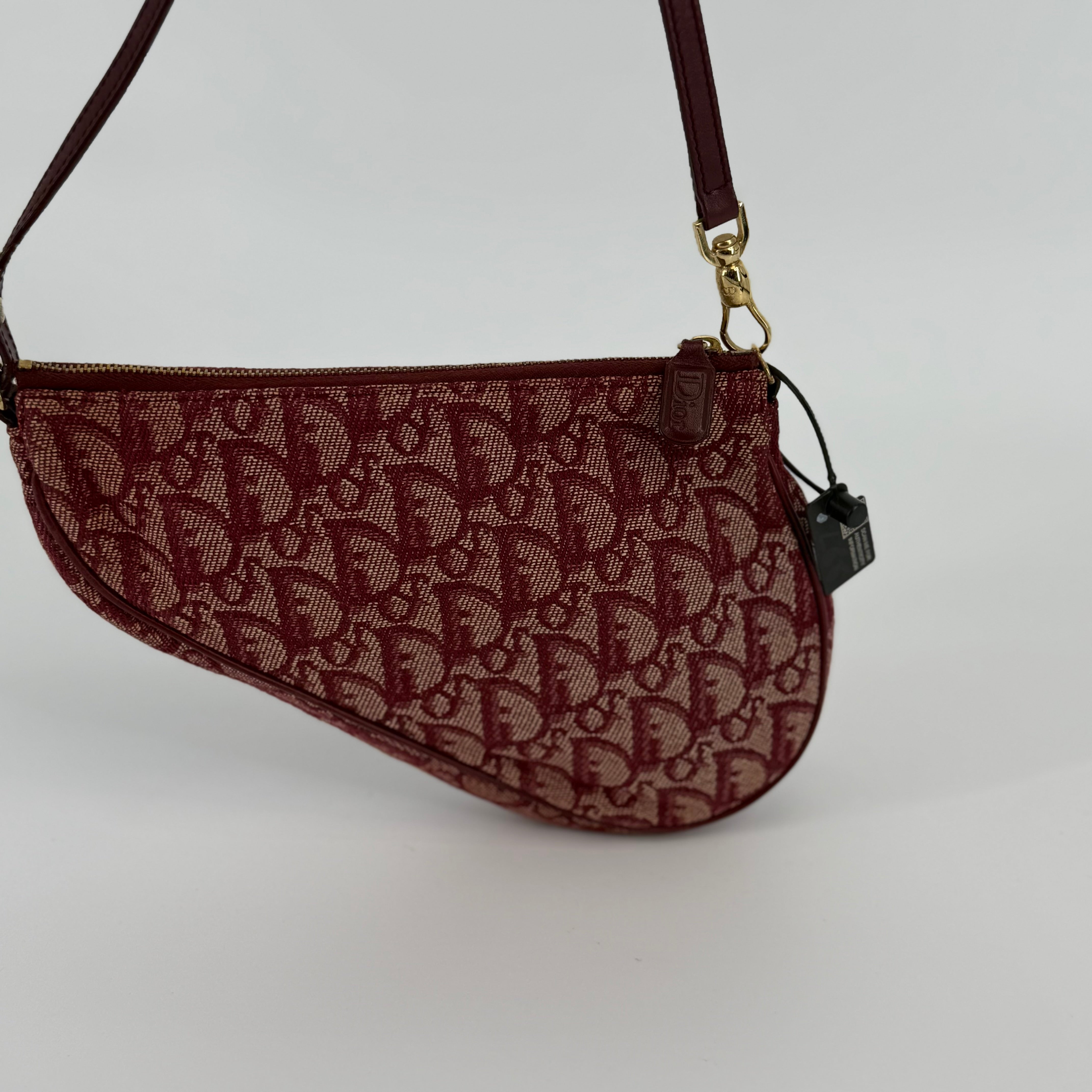 DIOR Pink Pony Saddle Trotter Handbag
