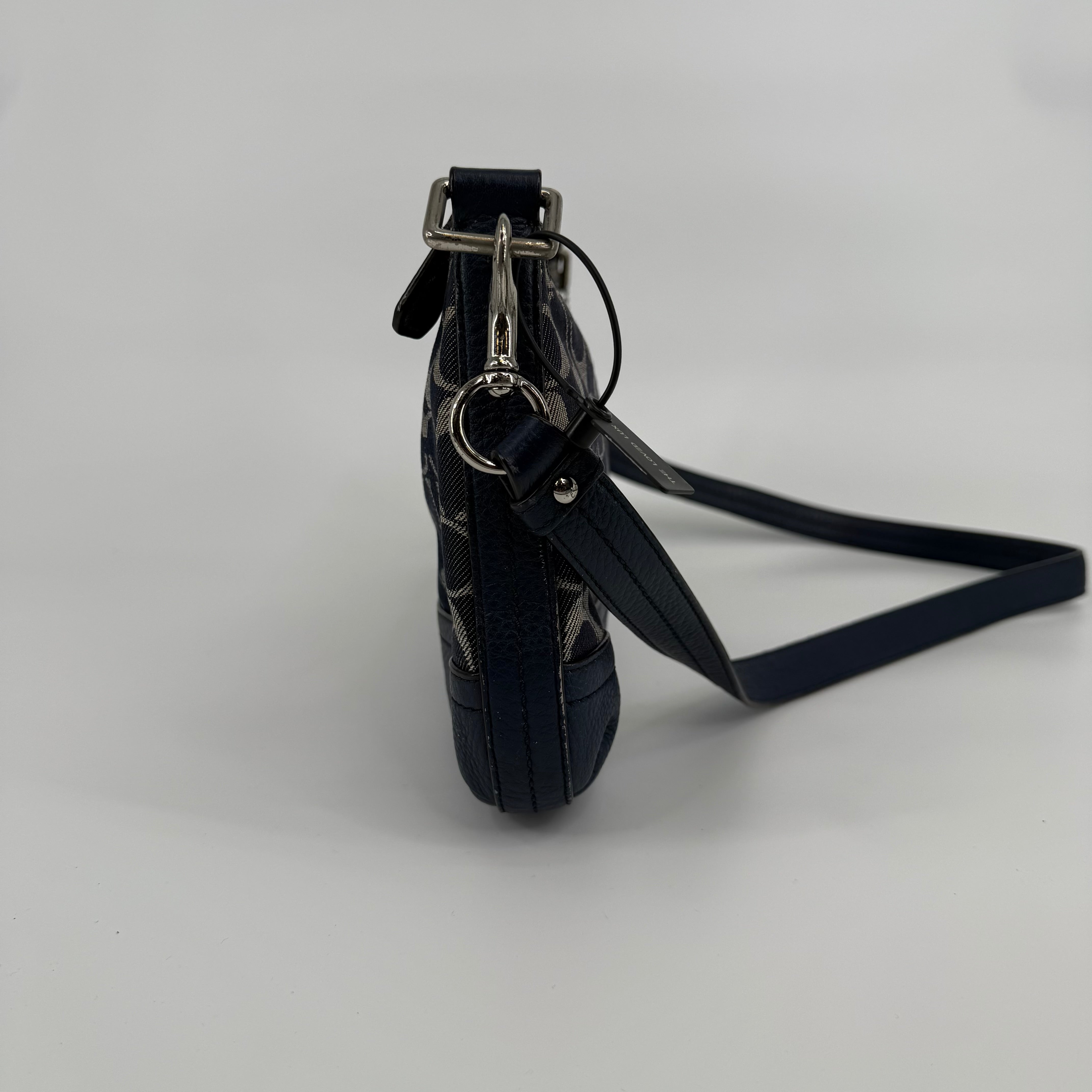 COACH Signature Denim Shoulder Bag