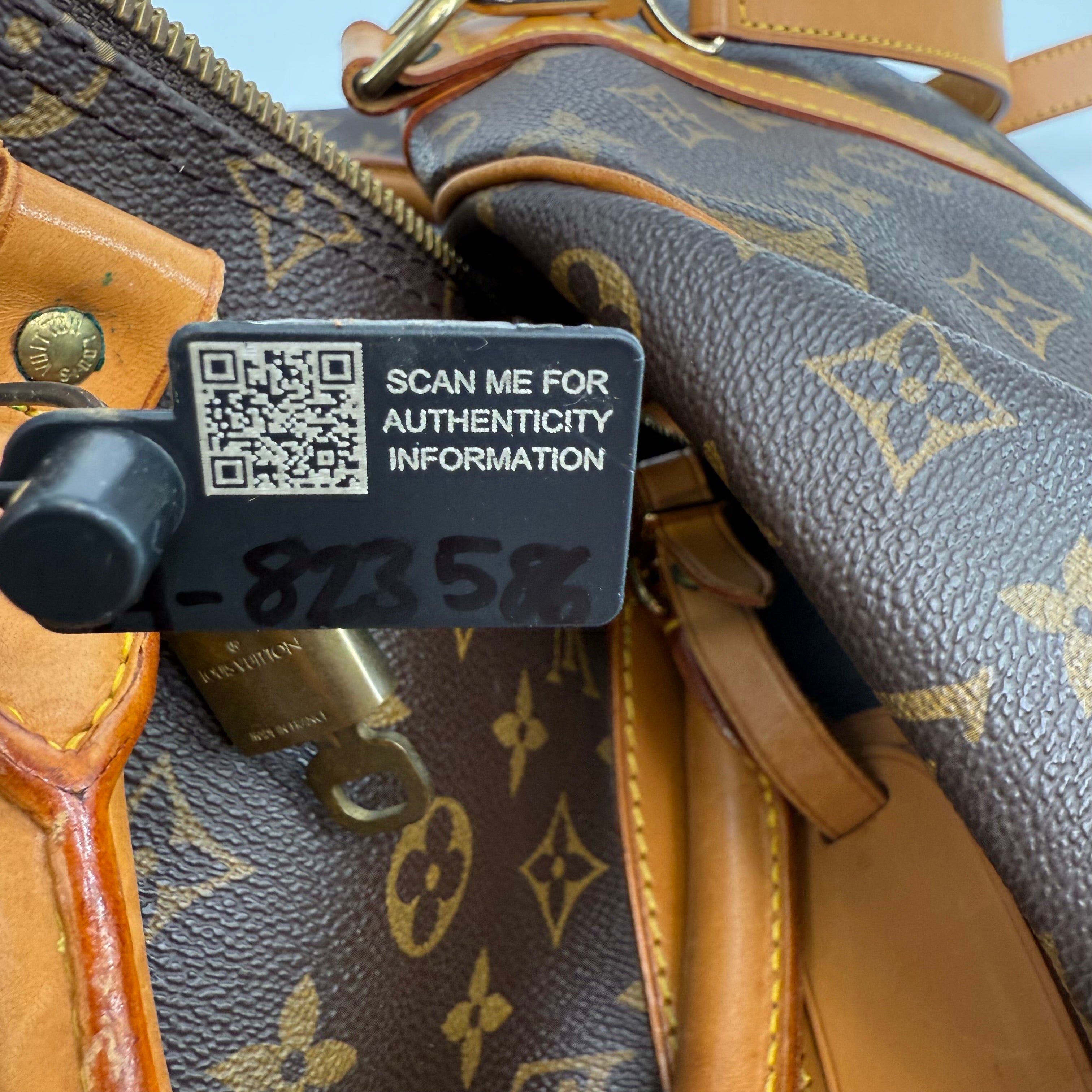 Louis Vuitton Monogram Keepall 50 With Strap