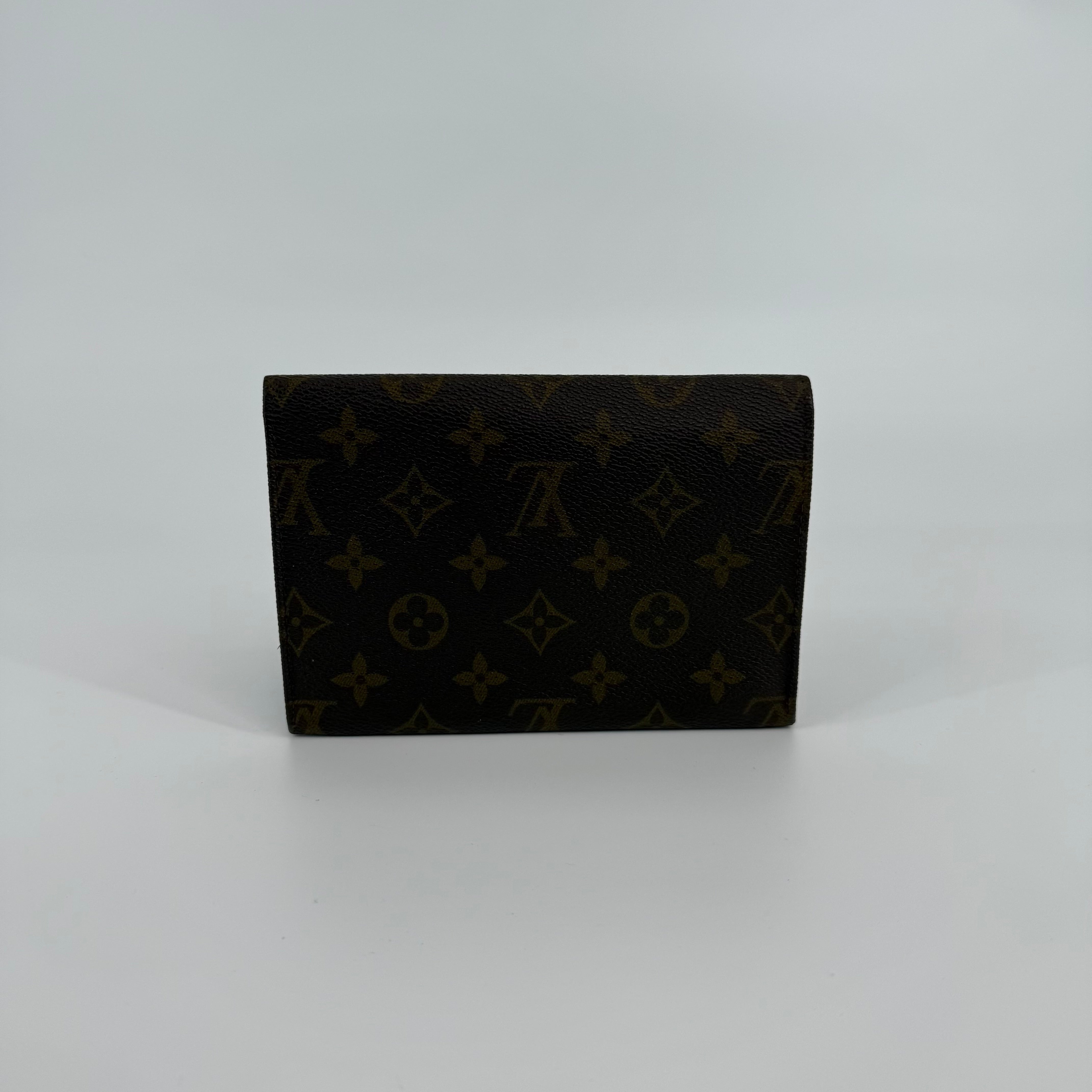 Louis Vuitton Monogram Flap Clutch