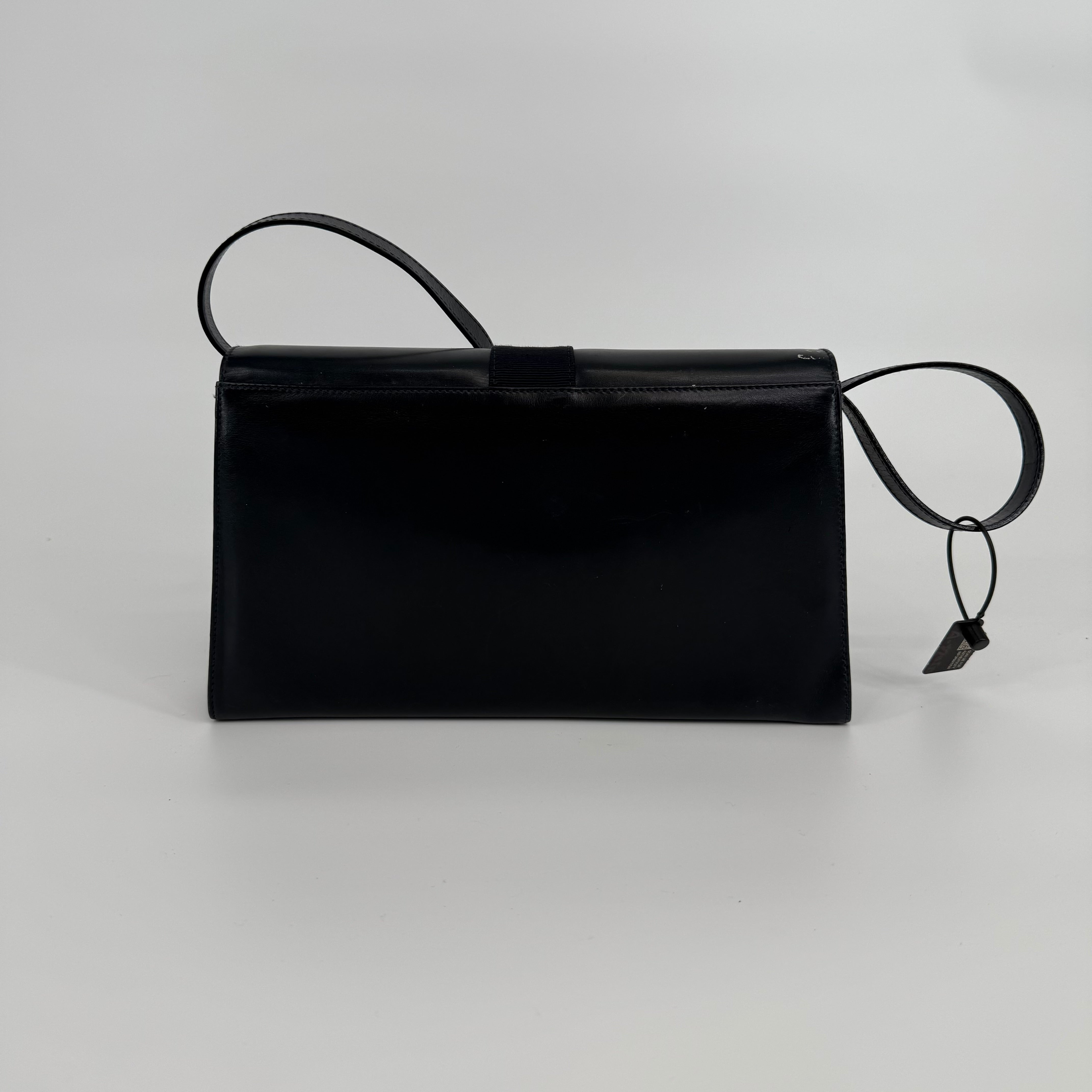 Salvatore Ferragamo Navy Mini Shoulder Crossbody Handbag