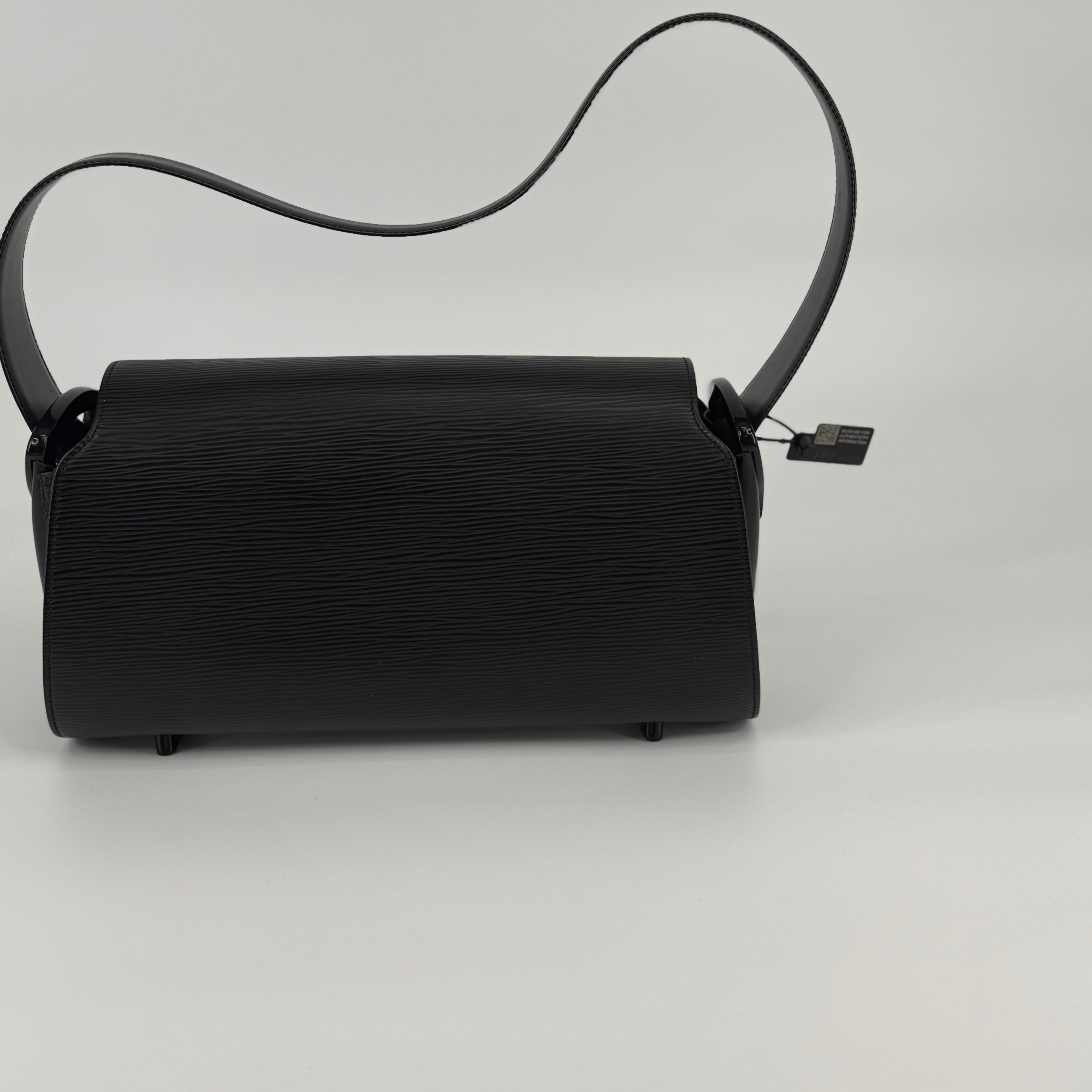 Louis Vuitton Black Epi Nocturne Handbag