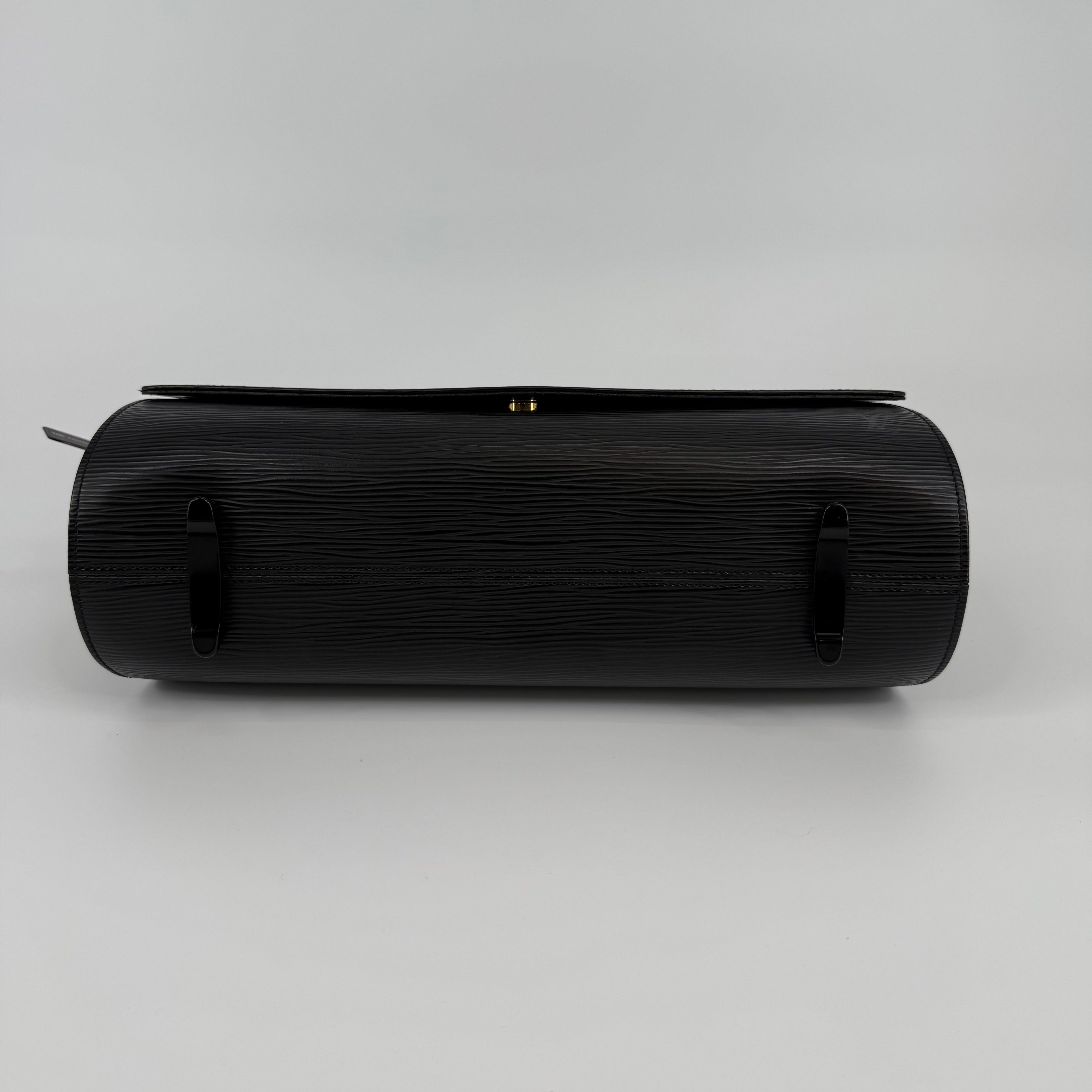 Louis Vuitton Black Epi Nocturne Handbag