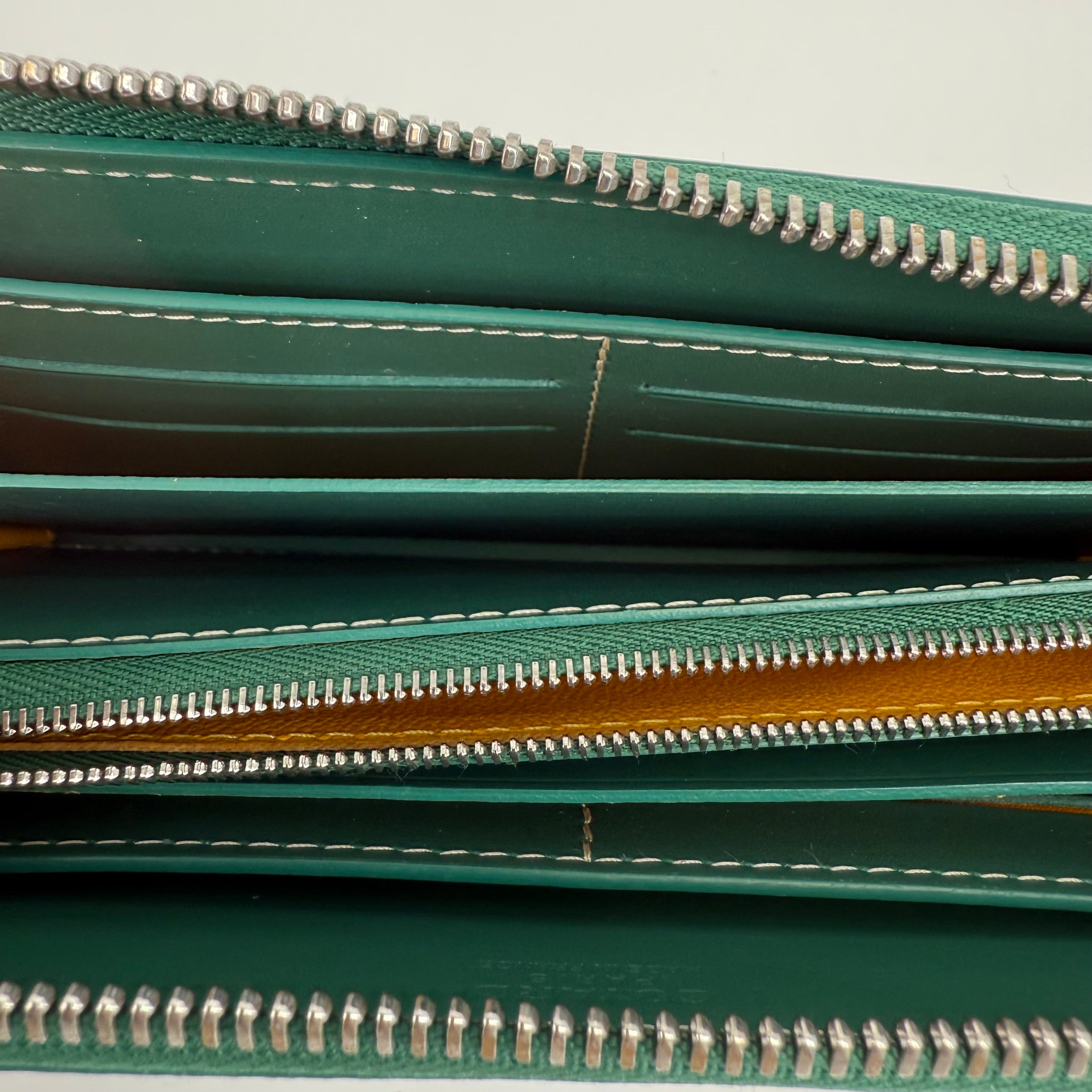 GOYARD Green Matignon Wallet GM