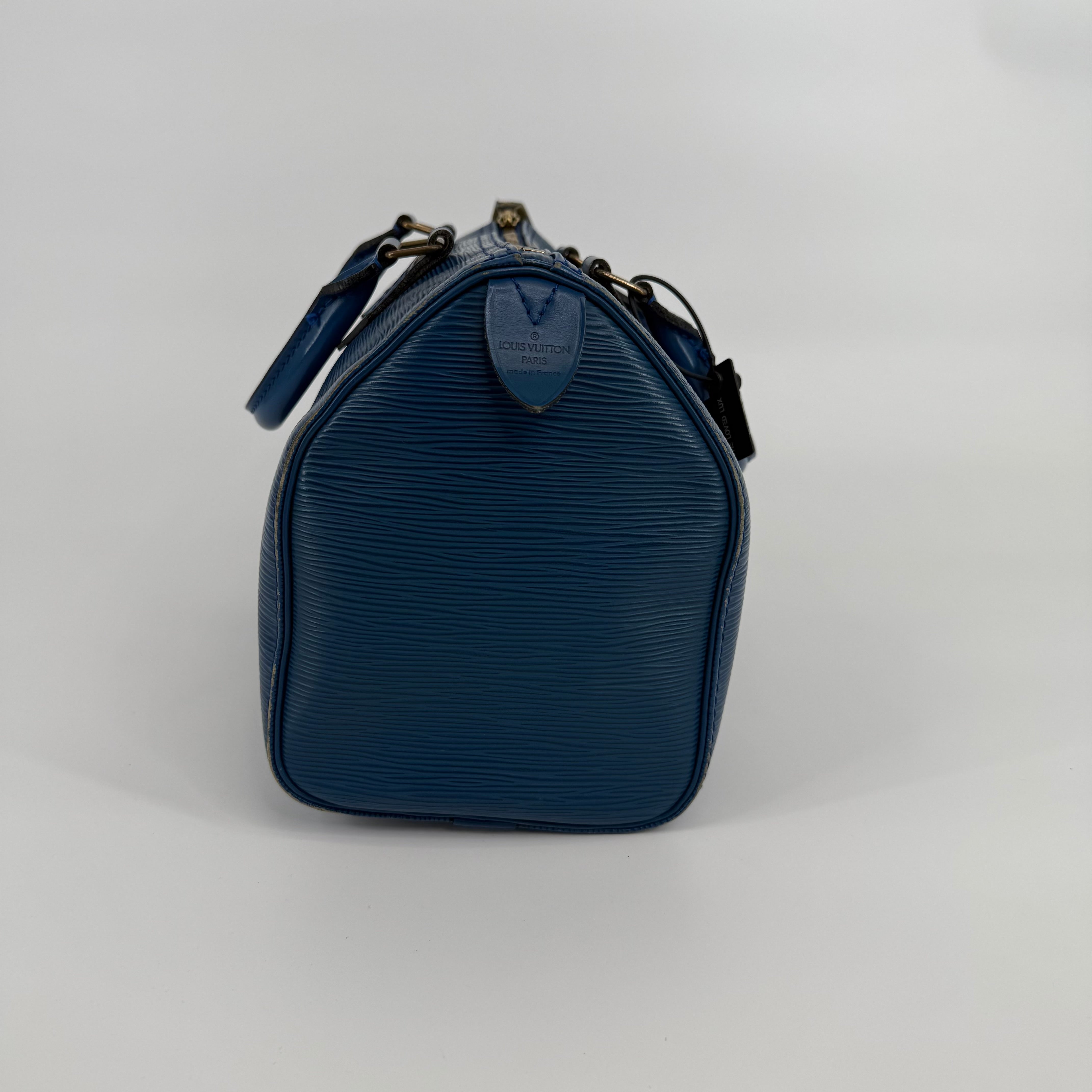 Louis Vuitton Epi Blue Speedy 25