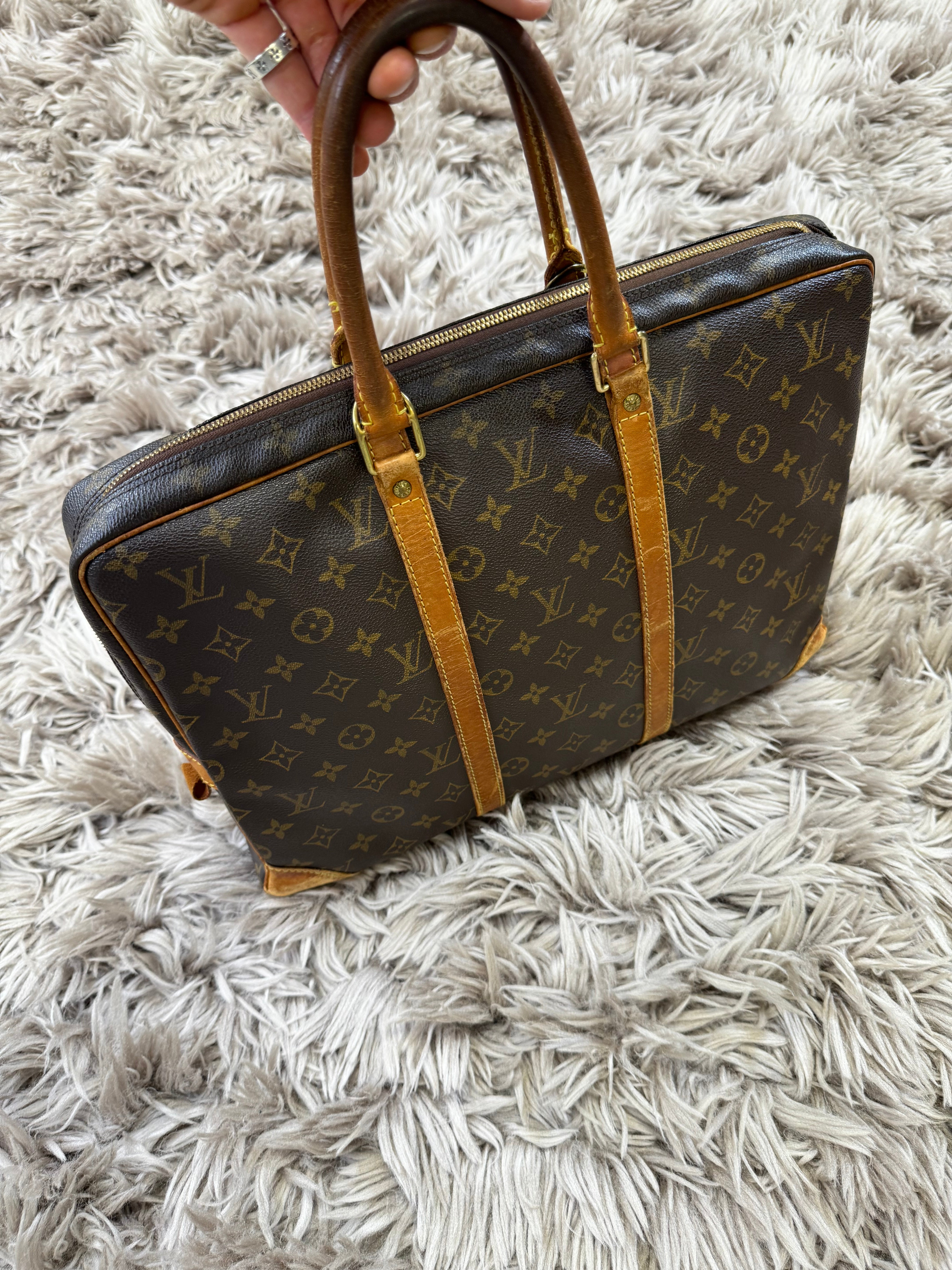 Louis Vuitton monogram laptop bag