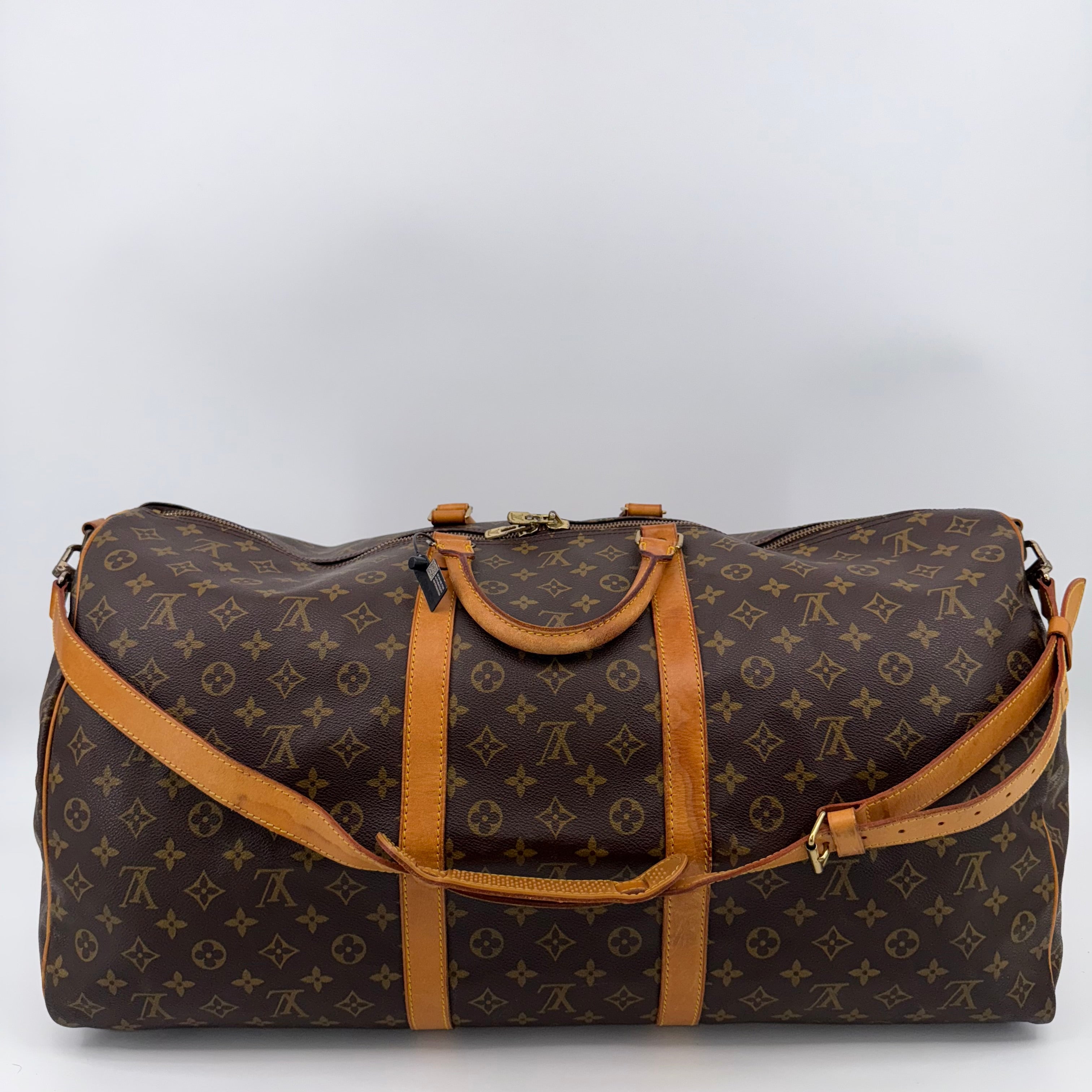 Louis Vuitton Monogram Keepall 60 With Strap