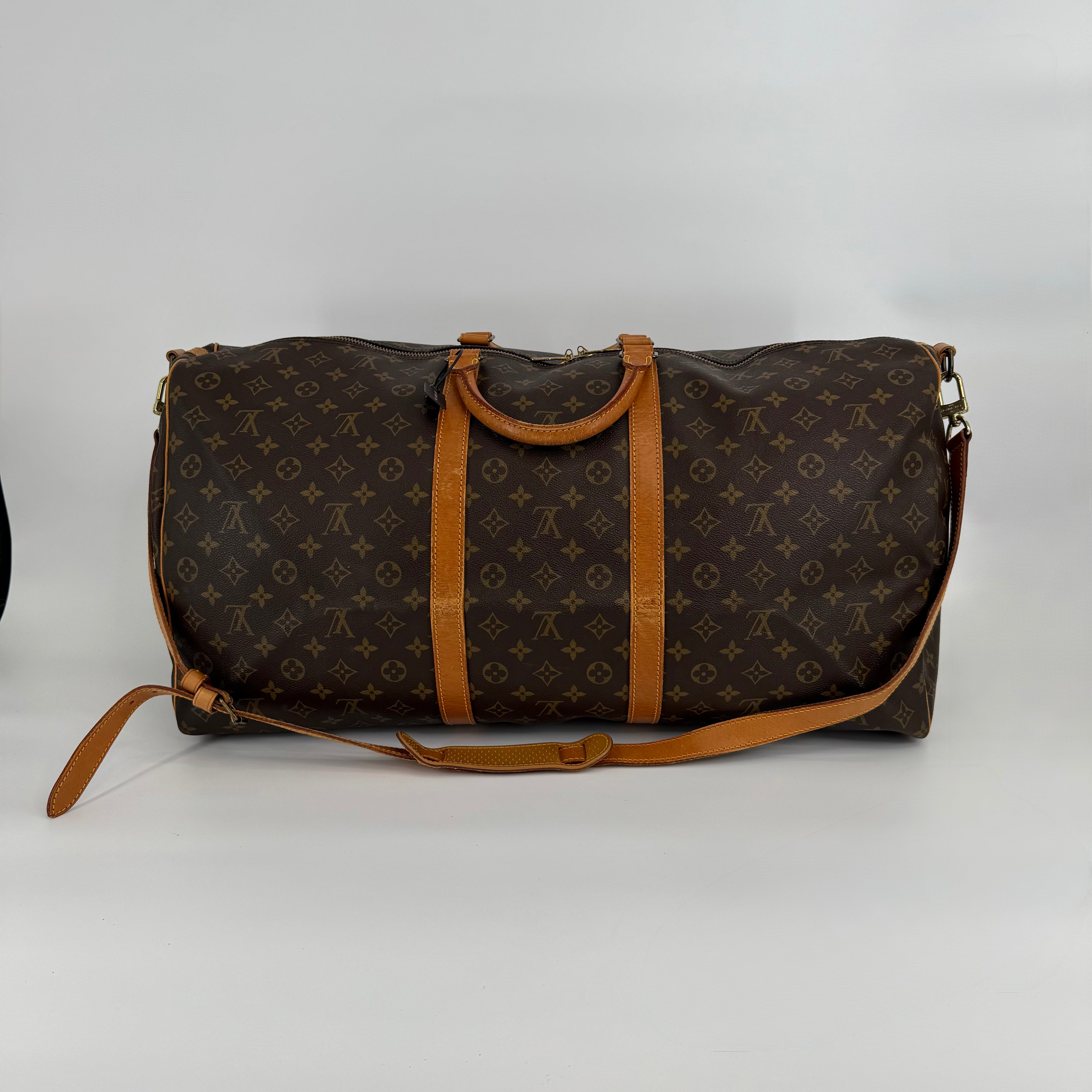 Louis Vuitton Monogram Keepall 60 With Strap