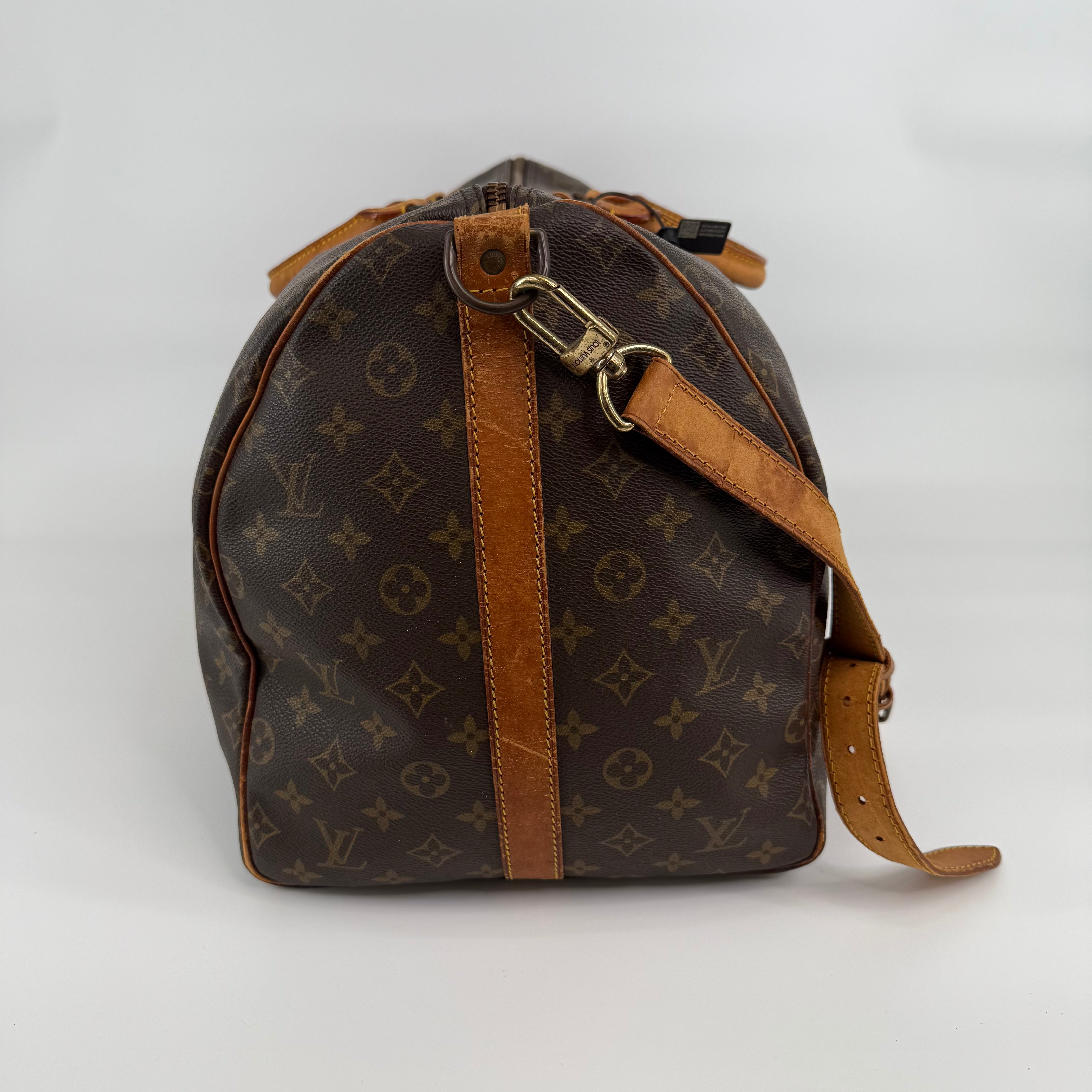 Louis Vuitton Monogram Keepall 55 With Strap
