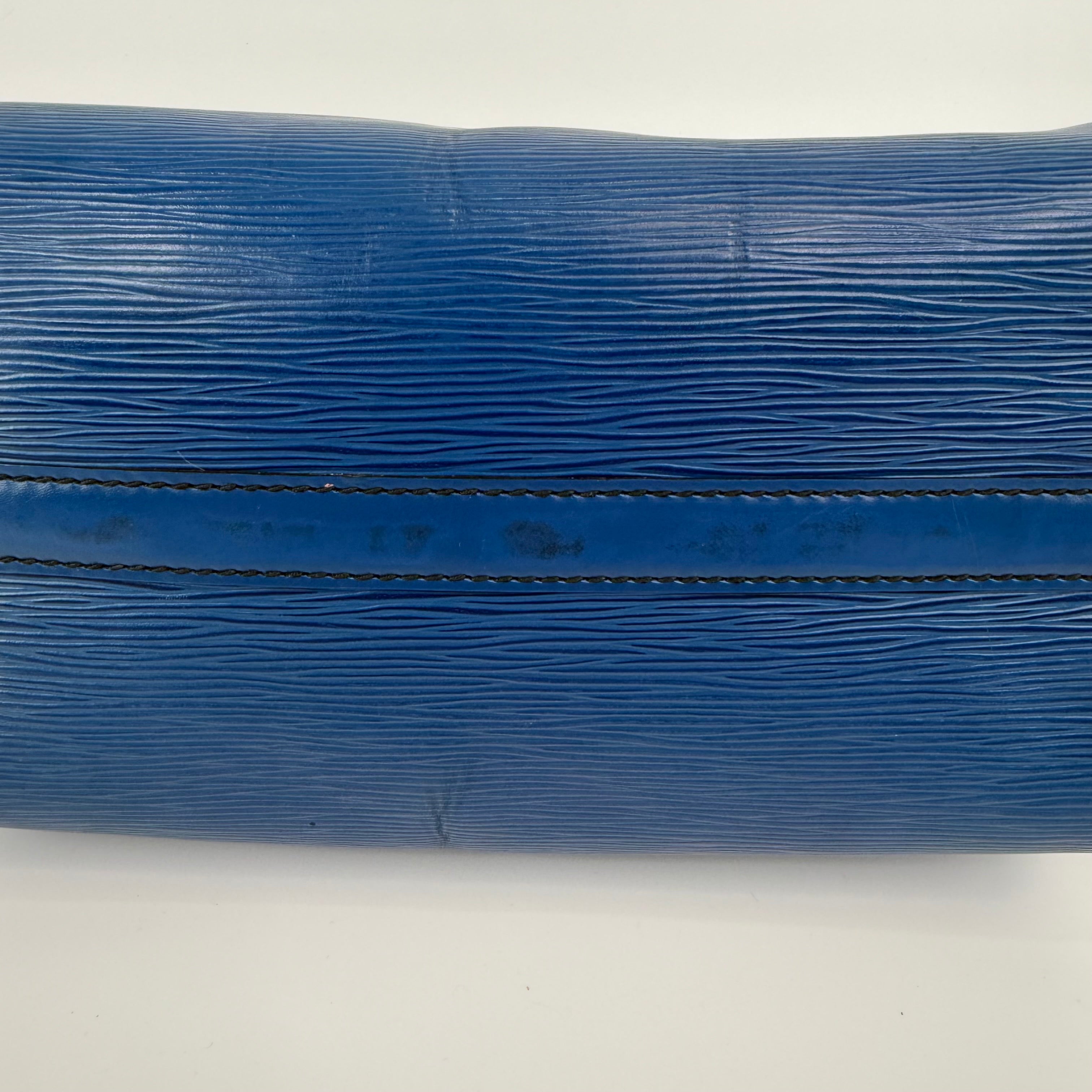 Louis Vuitton Epi Blue Speedy 25