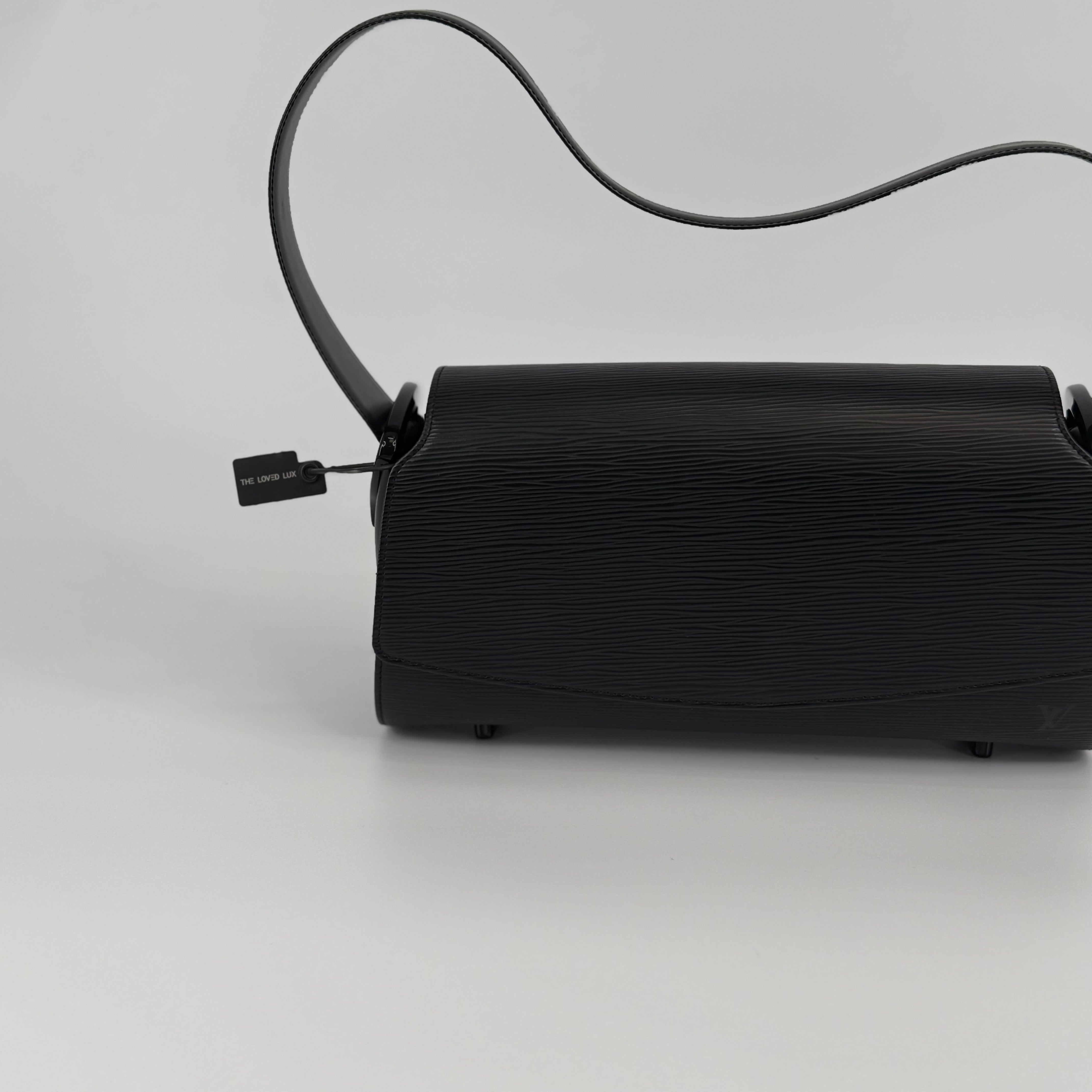 Louis Vuitton Black Epi Nocturne Handbag