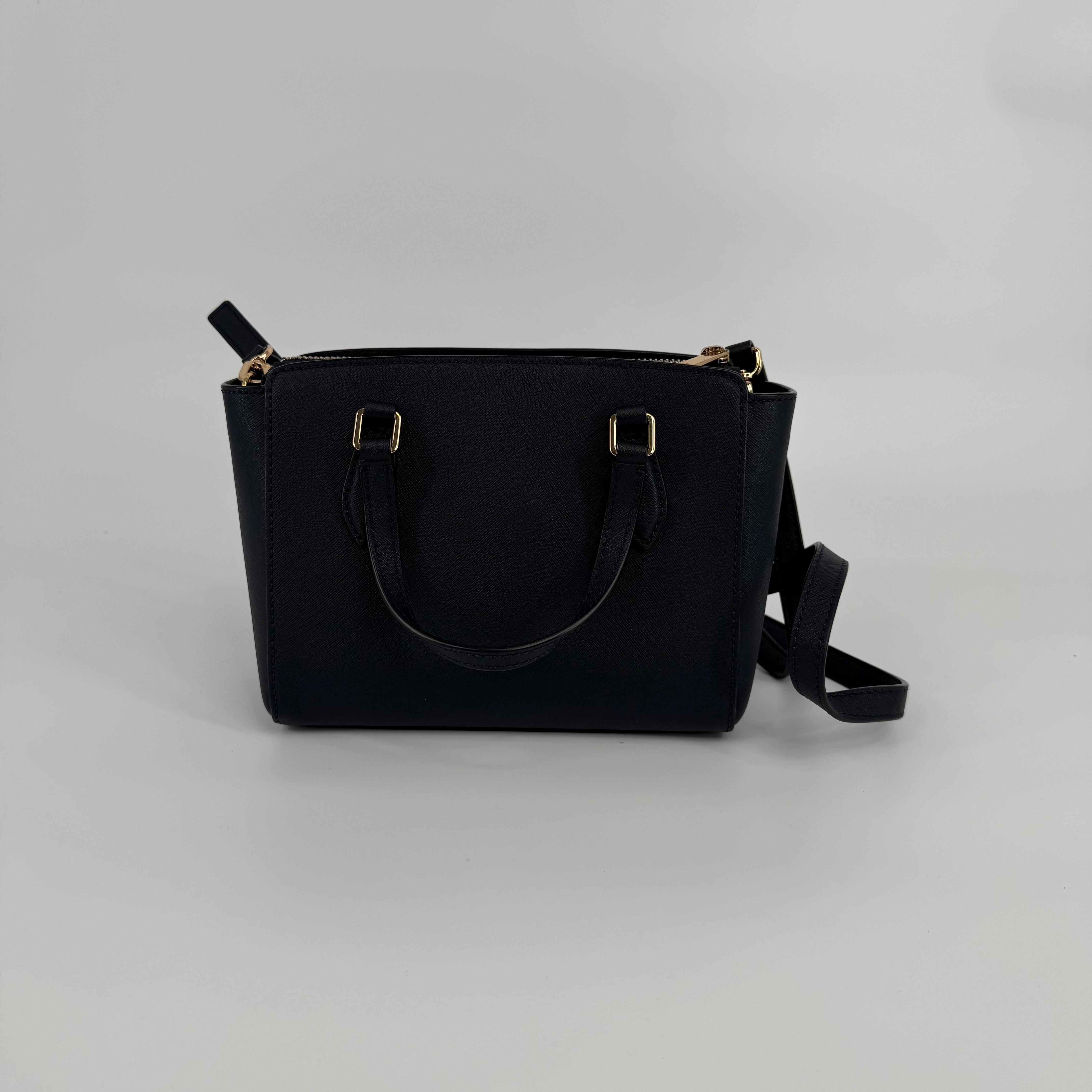 Tory Burch Navy Mini Emerson Handbag