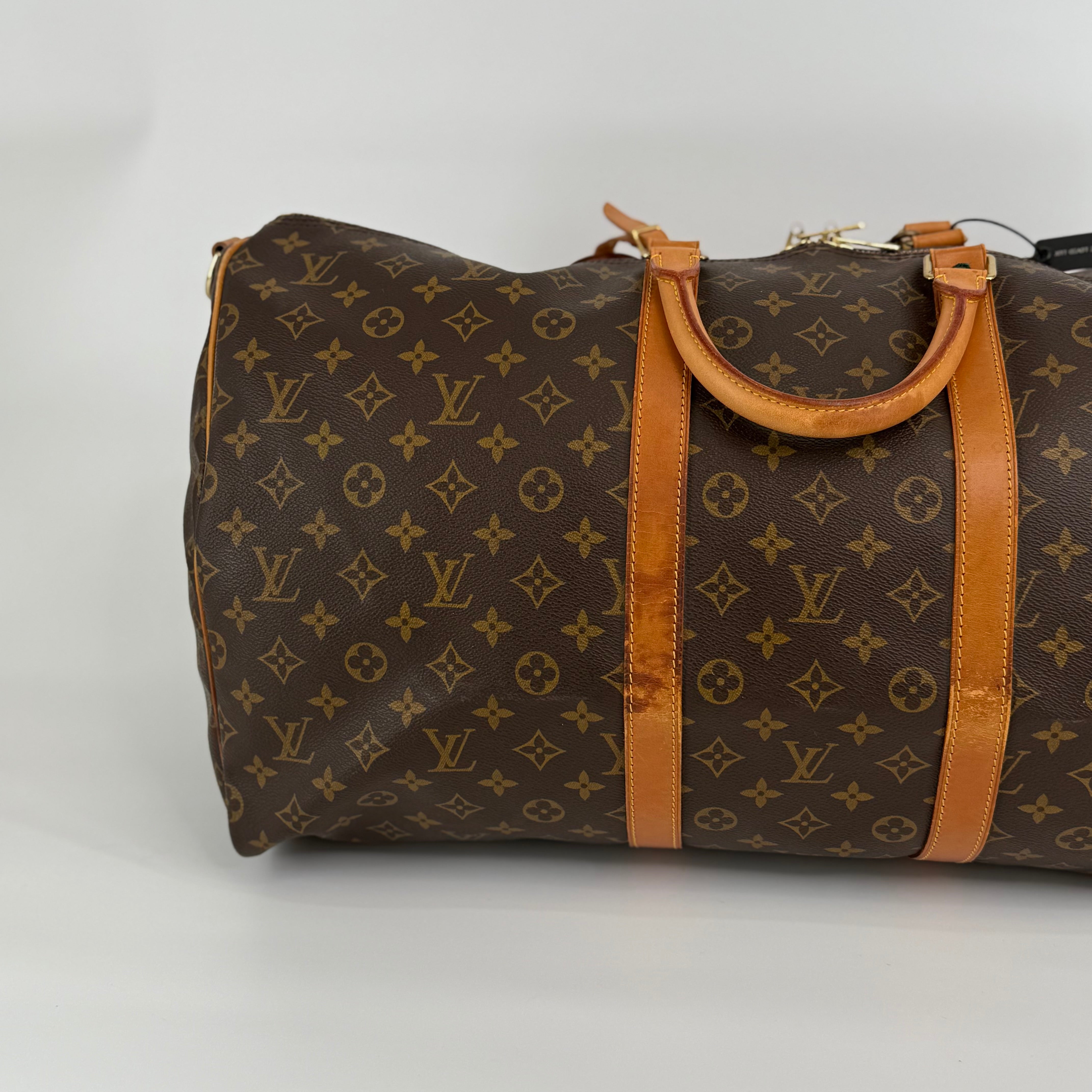 Louis Vuitton Monogram Keepall 55 With Strap