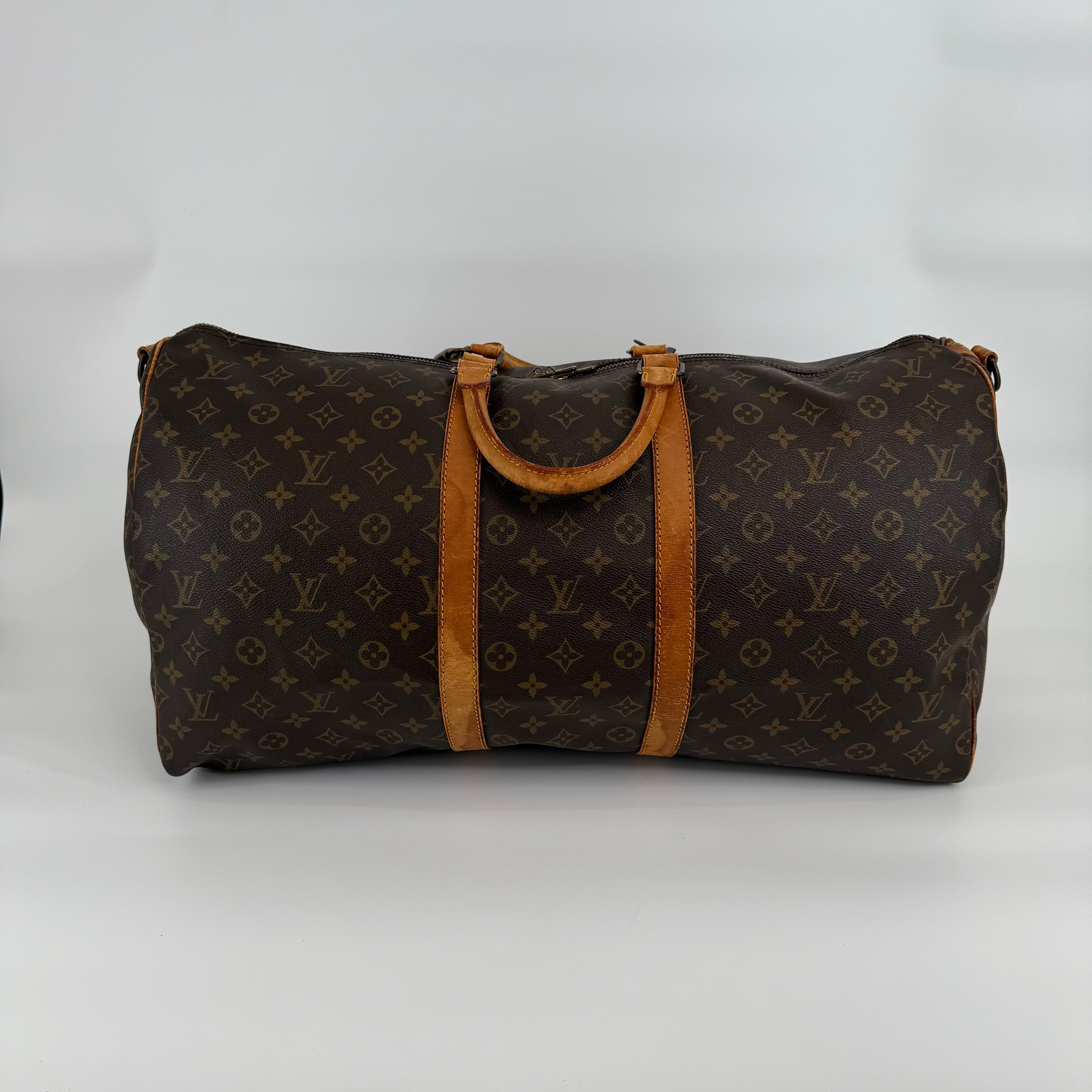 Louis Vuitton Monogram Keepall 55 With Strap