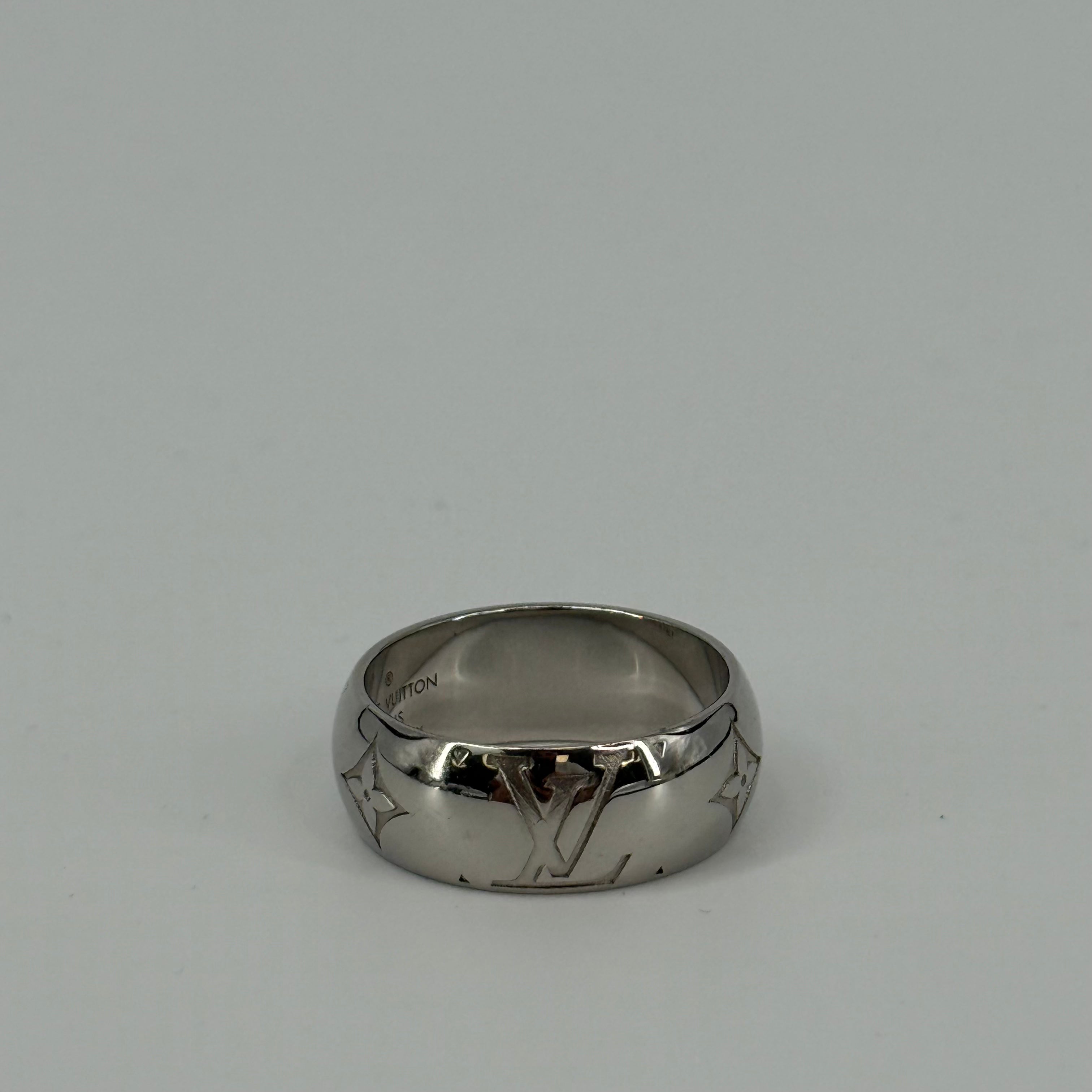 Louis Vuitton Monogram ring Size R/19-59
