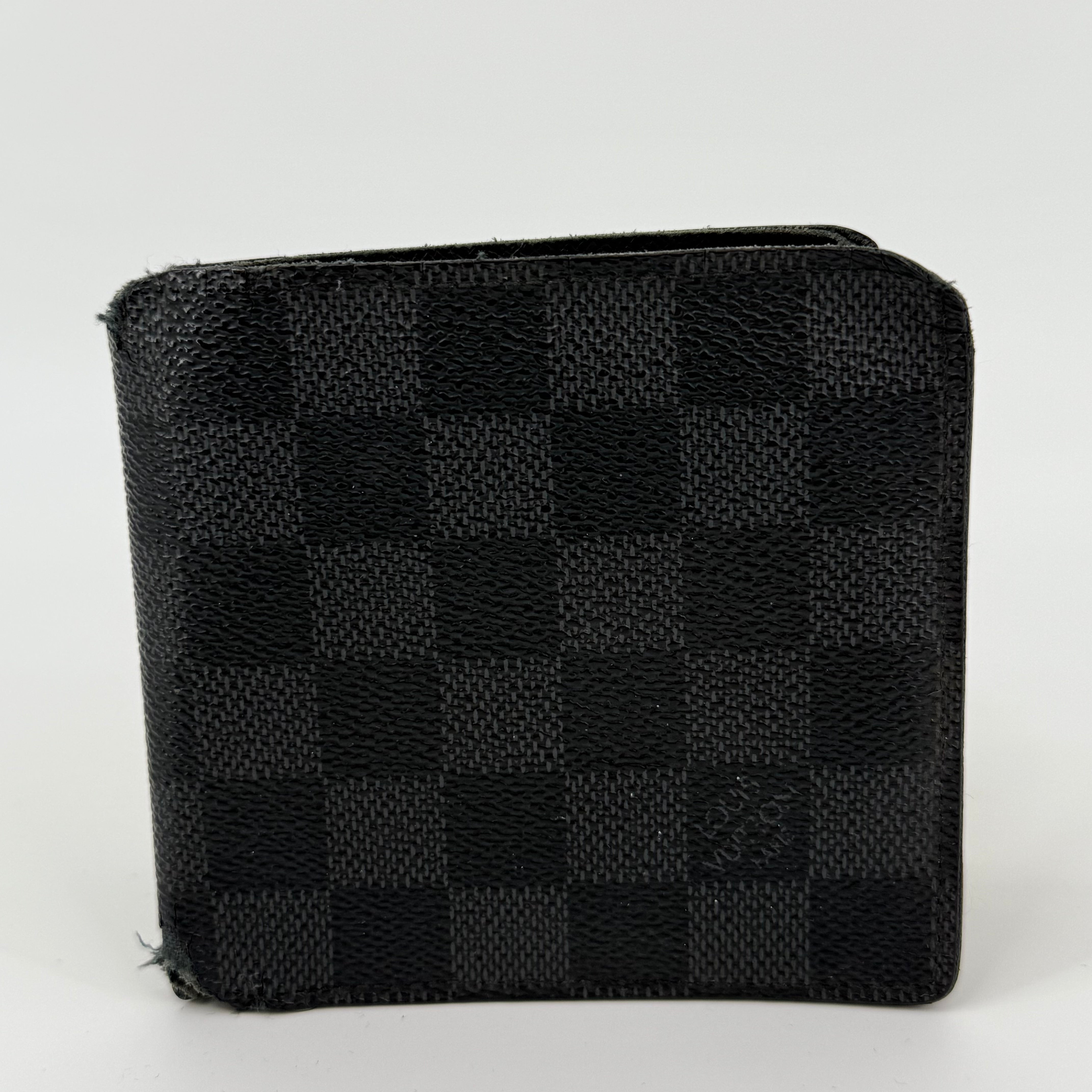 Louis Vuitton Bi-fold Damier Graphite Wallet